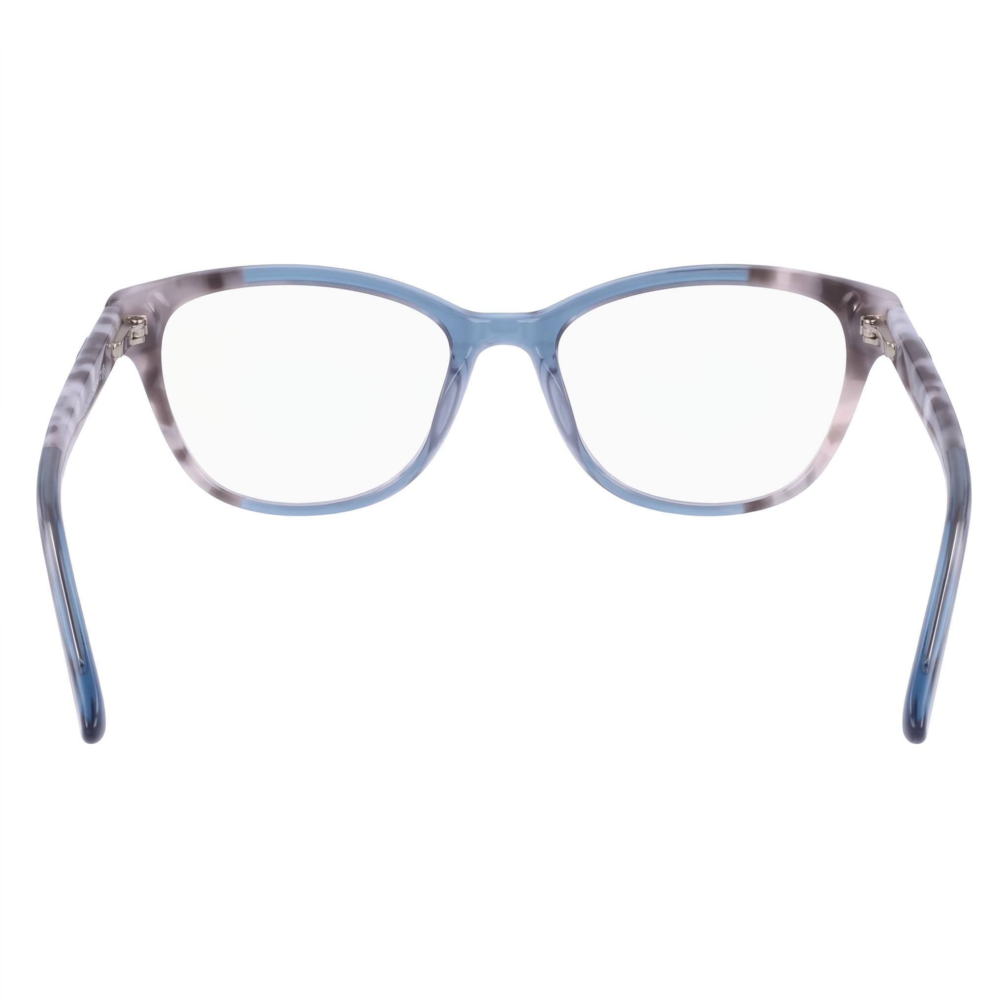 Gafas Anne Klein Ak5069 de hombre con montura metálica ligera y lentes de policarbonato transparente en color pizarra, 53 mm de ancho de lente, Photo 4