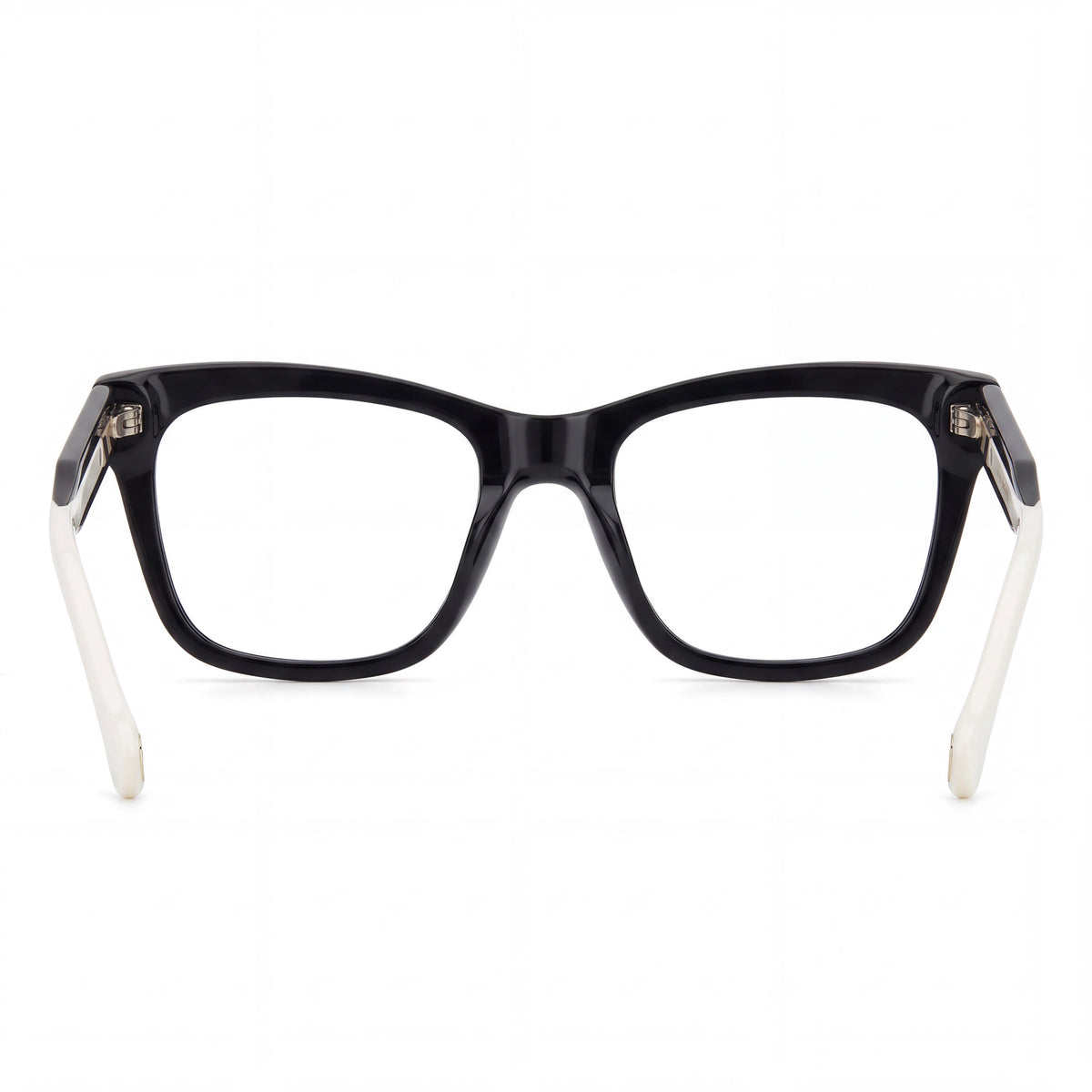 Carolina Herrera 0257 Women's Square Sunglasses with Black White Plastic Frame and Multicolor Lenses 51mm, Photo 2
