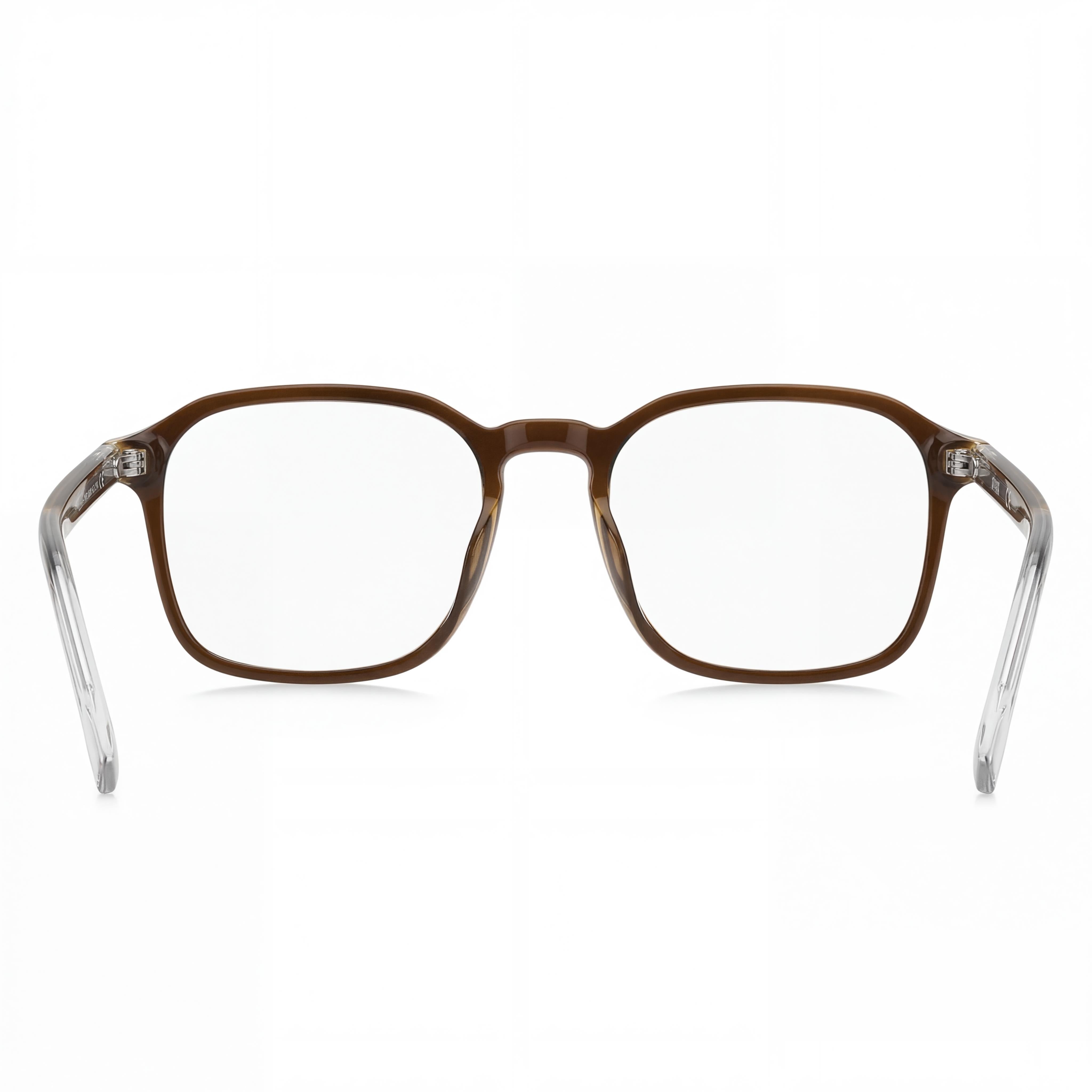 Hugo Boss Modern Men's Eco Light Acetate Brown Optical Frames with Demo Lens 51-19-145, Photo 3