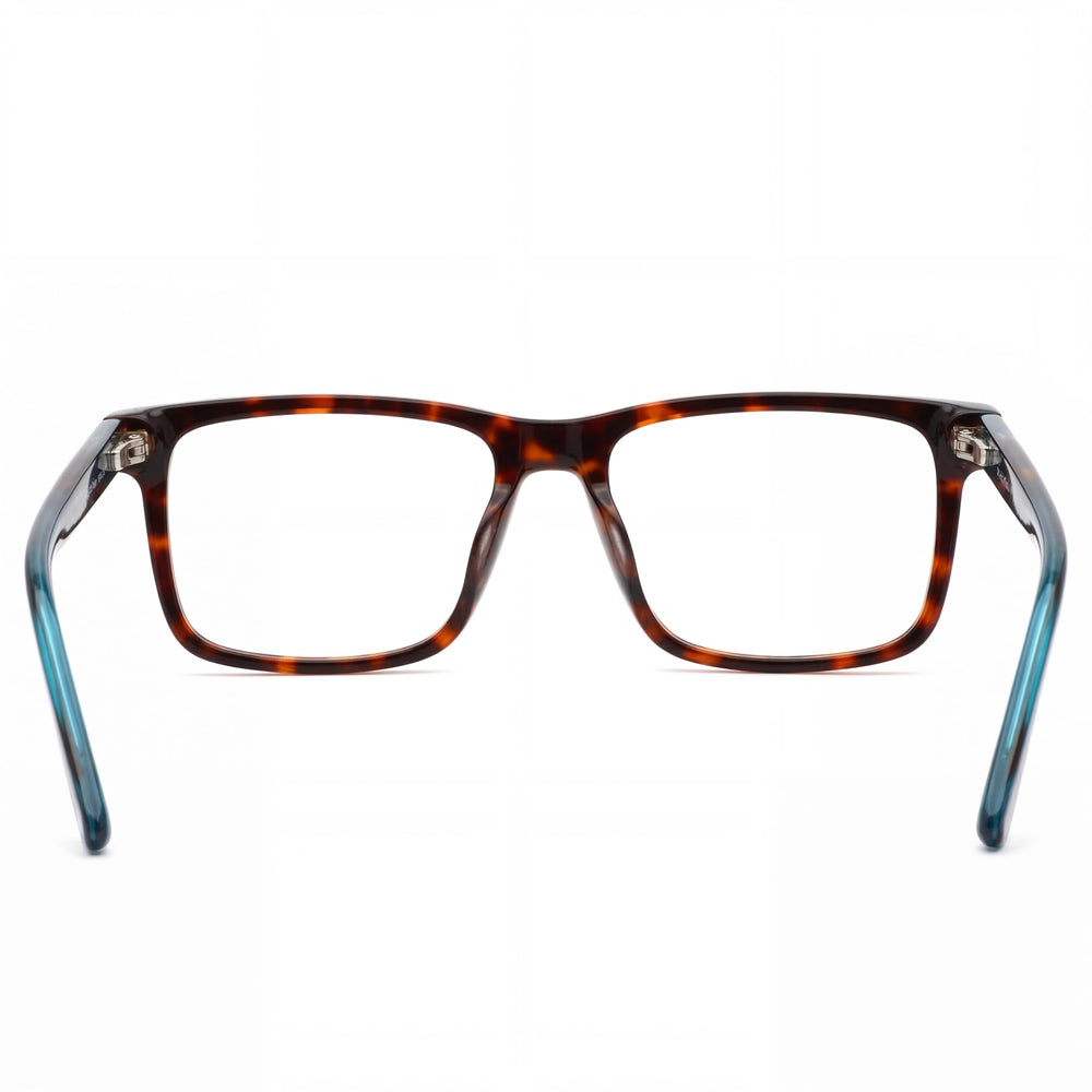 Gafas unisex Calvin Klein CK22544 con lentes, montura metálica, color carey, talla 55 mm