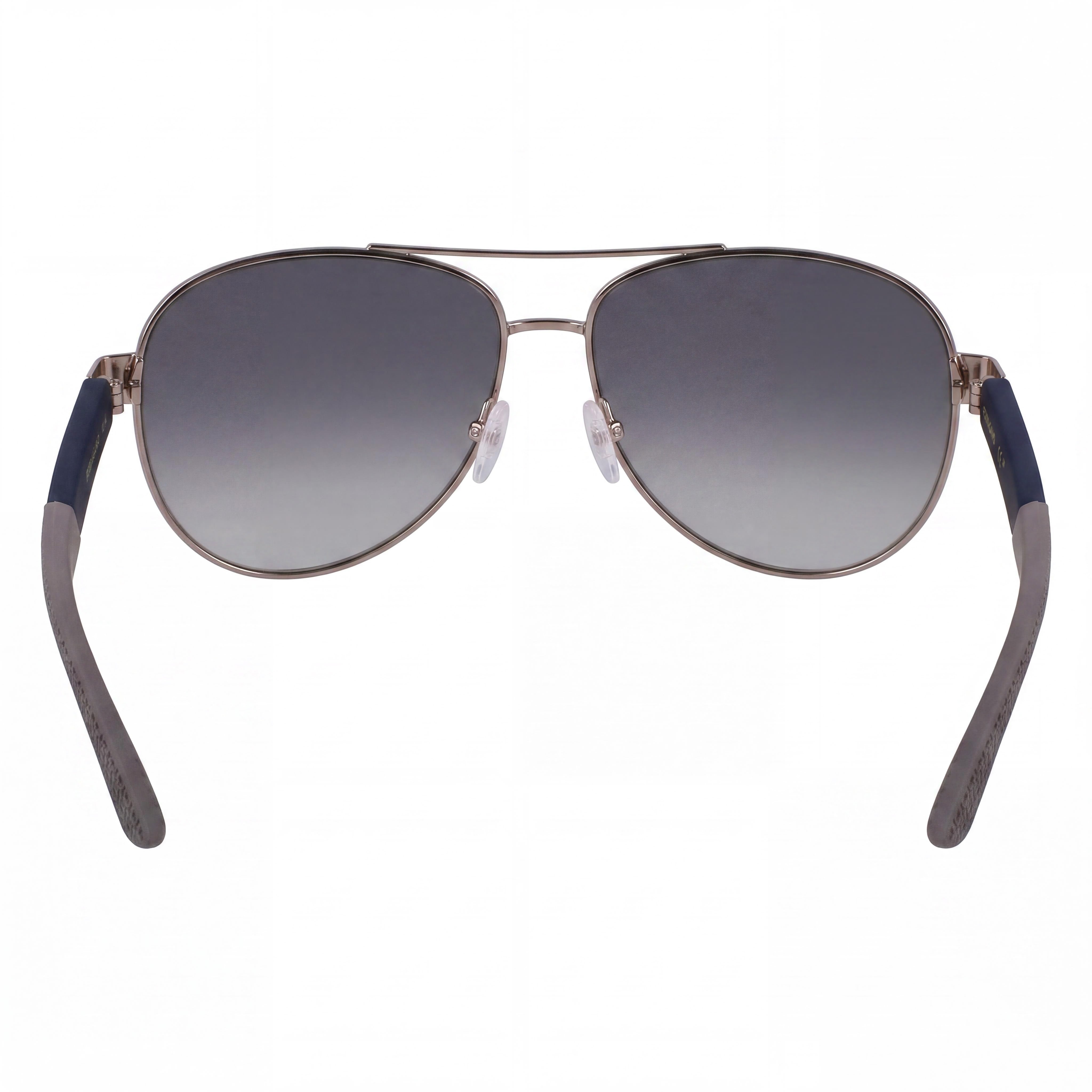 Salvatore Ferragamo Sf275sn Unisex Brillante Rutenio Claro Metal Gafas de Sol de Aviador con Degradado No Polarizadas 62mm, Photo 4