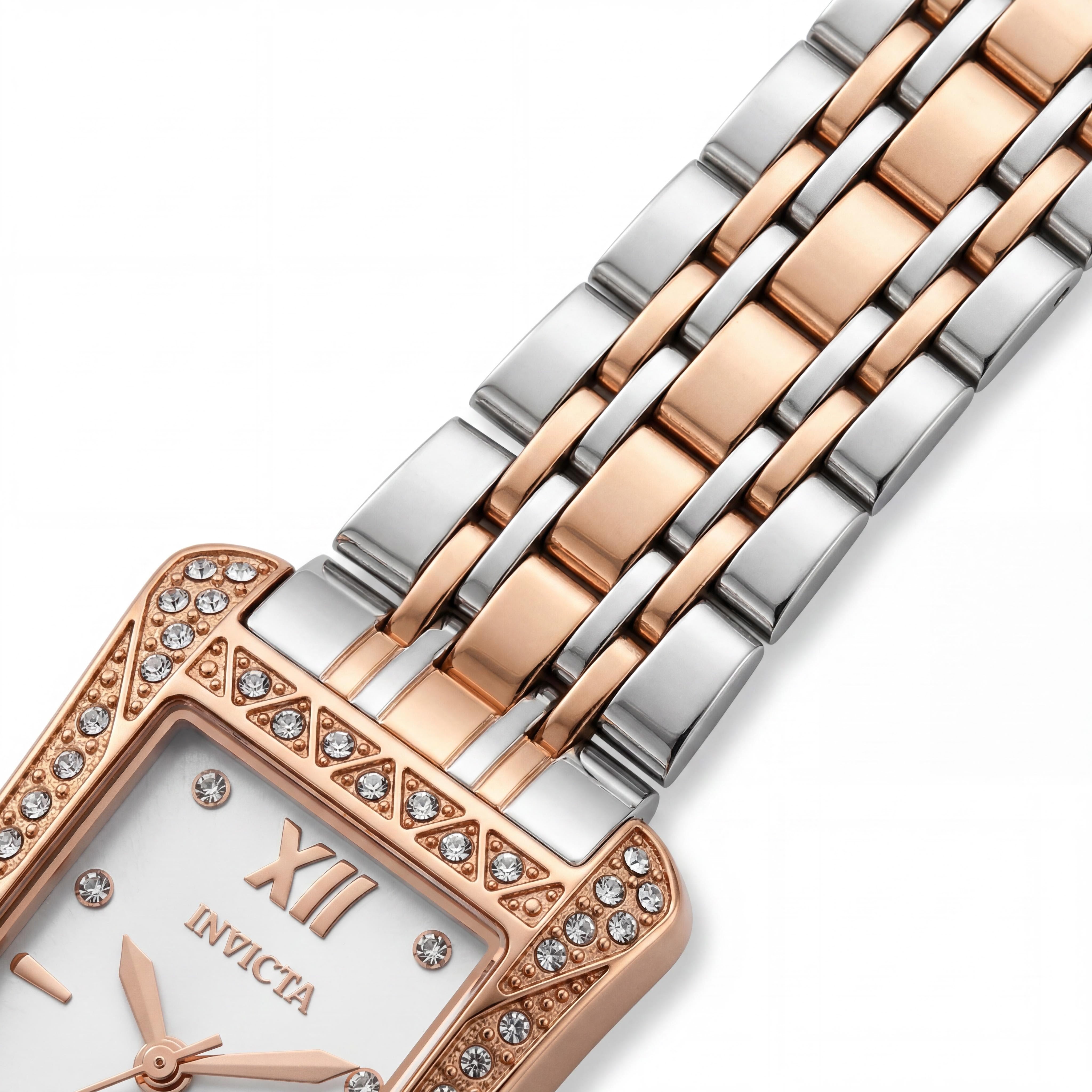 Invicta Wildflower 69274 Women's Stainless Steel Quartz Watch 26mm Silver Dial 3 ATM Water Resistant, Photo 3