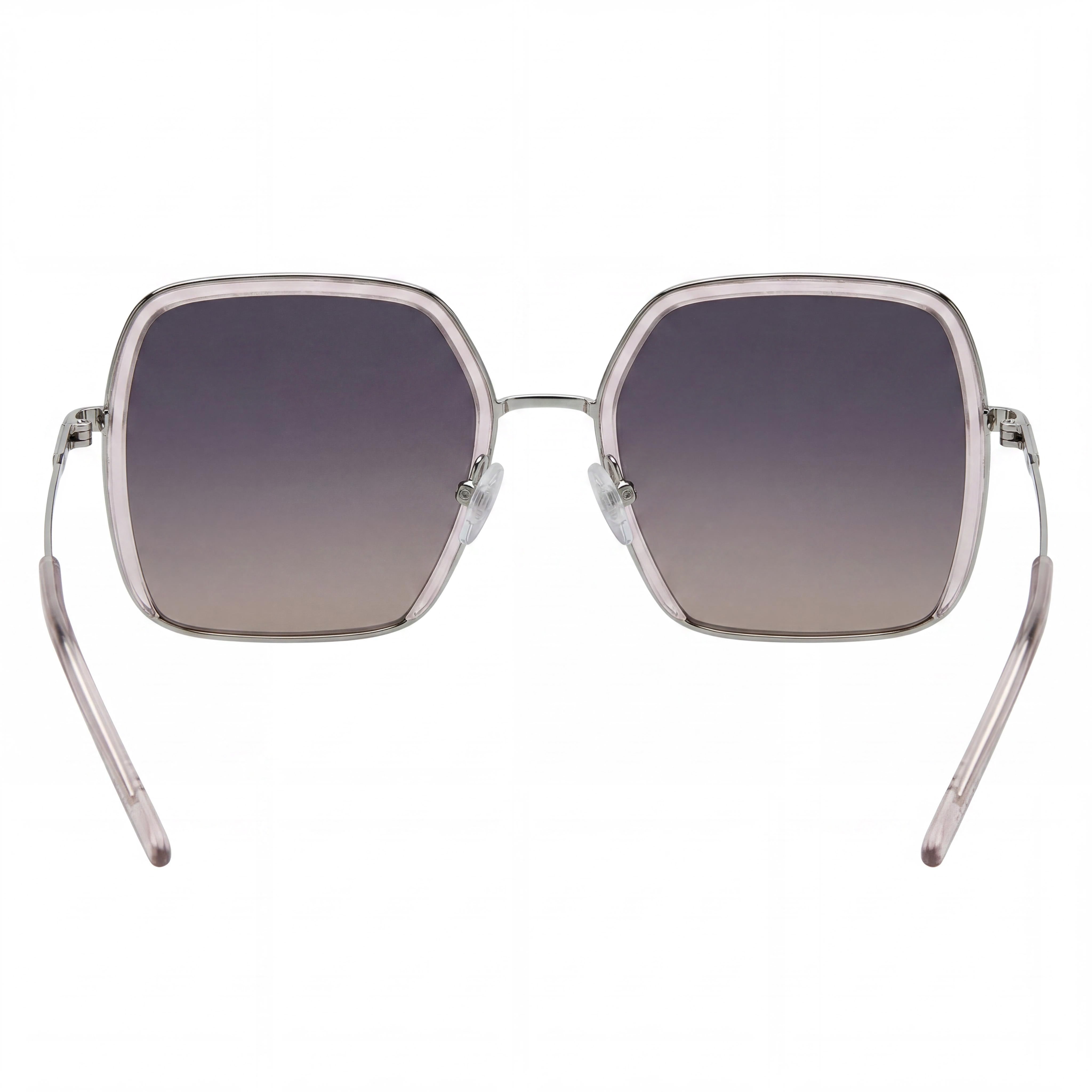HUGO BOSS BLACK Boss 1783/S Women's Square Pink Palladium Stainless Steel UV Protected Sunglasses 55mm, Photo 3