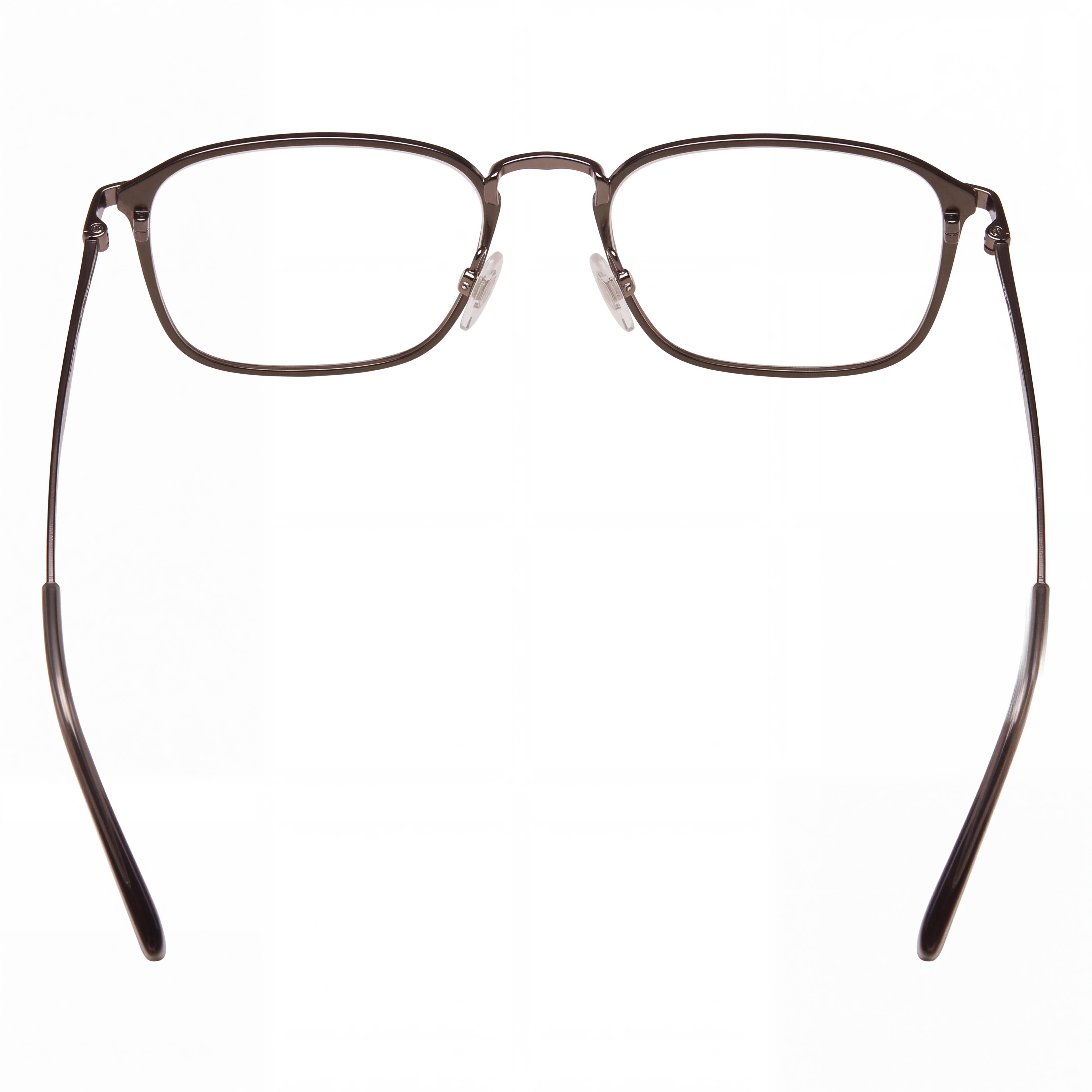 Levi's Classic Men's Lightweight Square Metal Frame Eyeglasses Matte Khaki 52mm, Photo 3