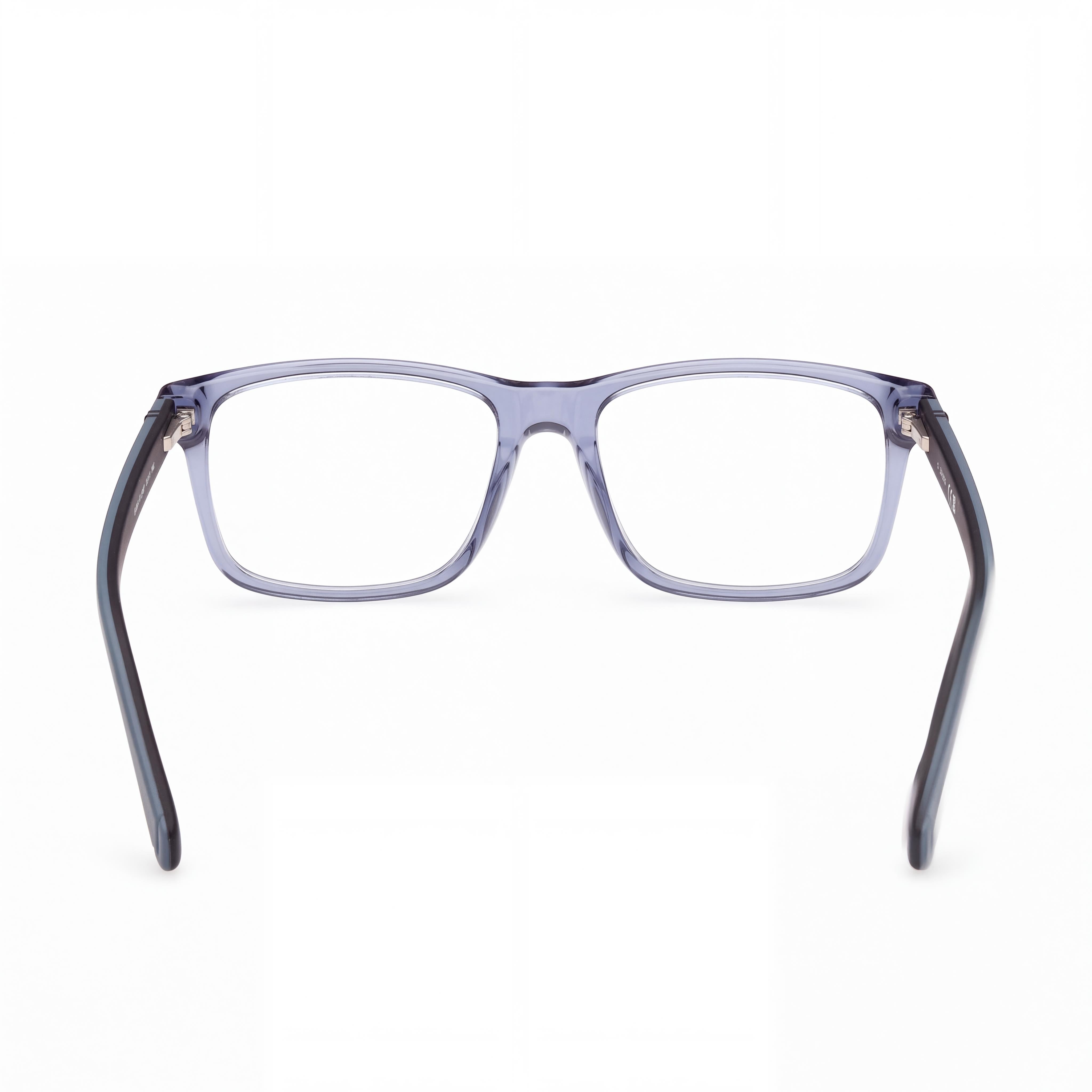 GUESS Gu50130 Women's Shiny Blue Matte Blue Plastic Frame Eyeglasses with Polycarbonate Lenses 57-16-145, Photo 3