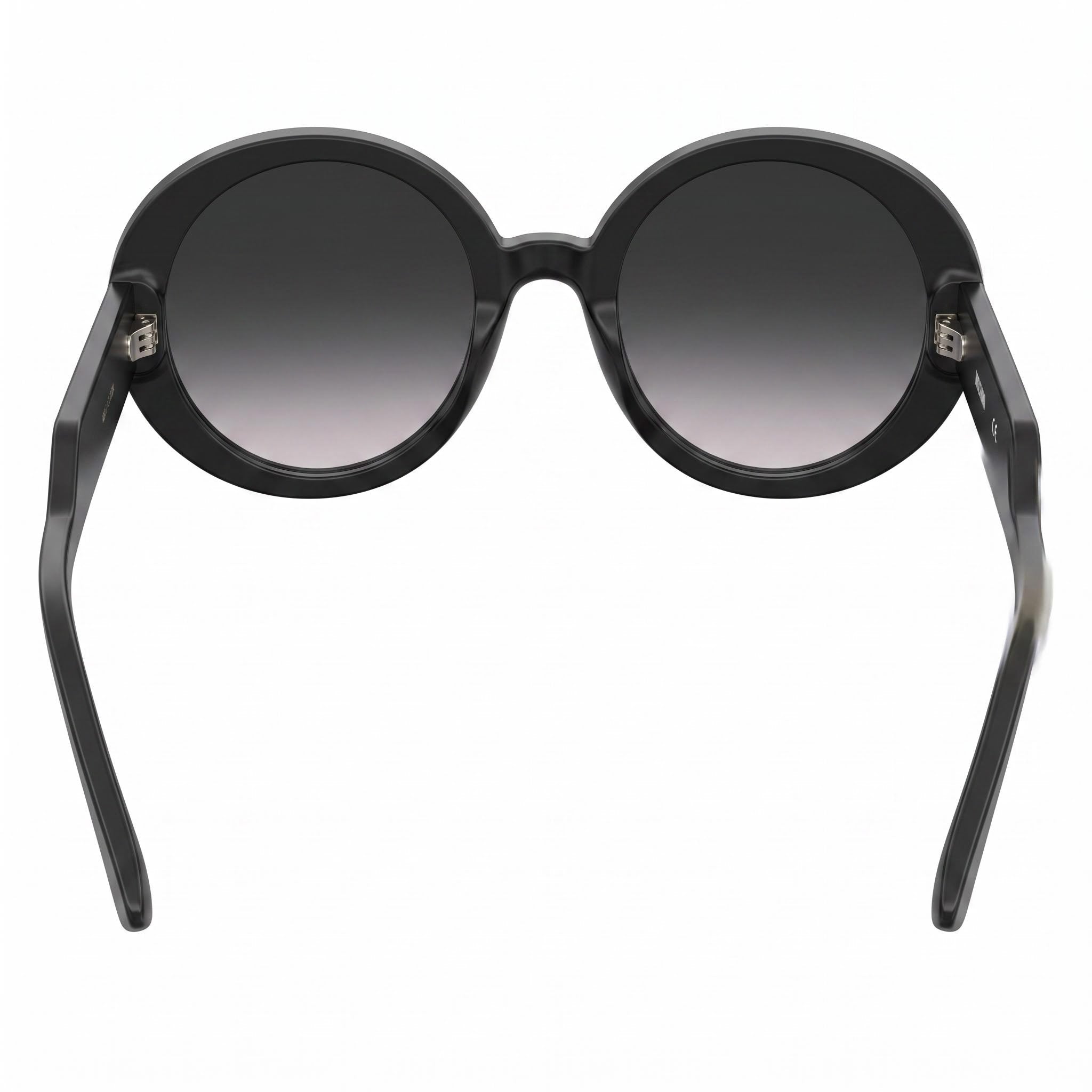 Moschino Mos125/S Women's Black Dark Grey Shaded Plastic Frame Dark Grey Shaded Gradient Non-Polarized UV Lenses 52mm, Photo 3