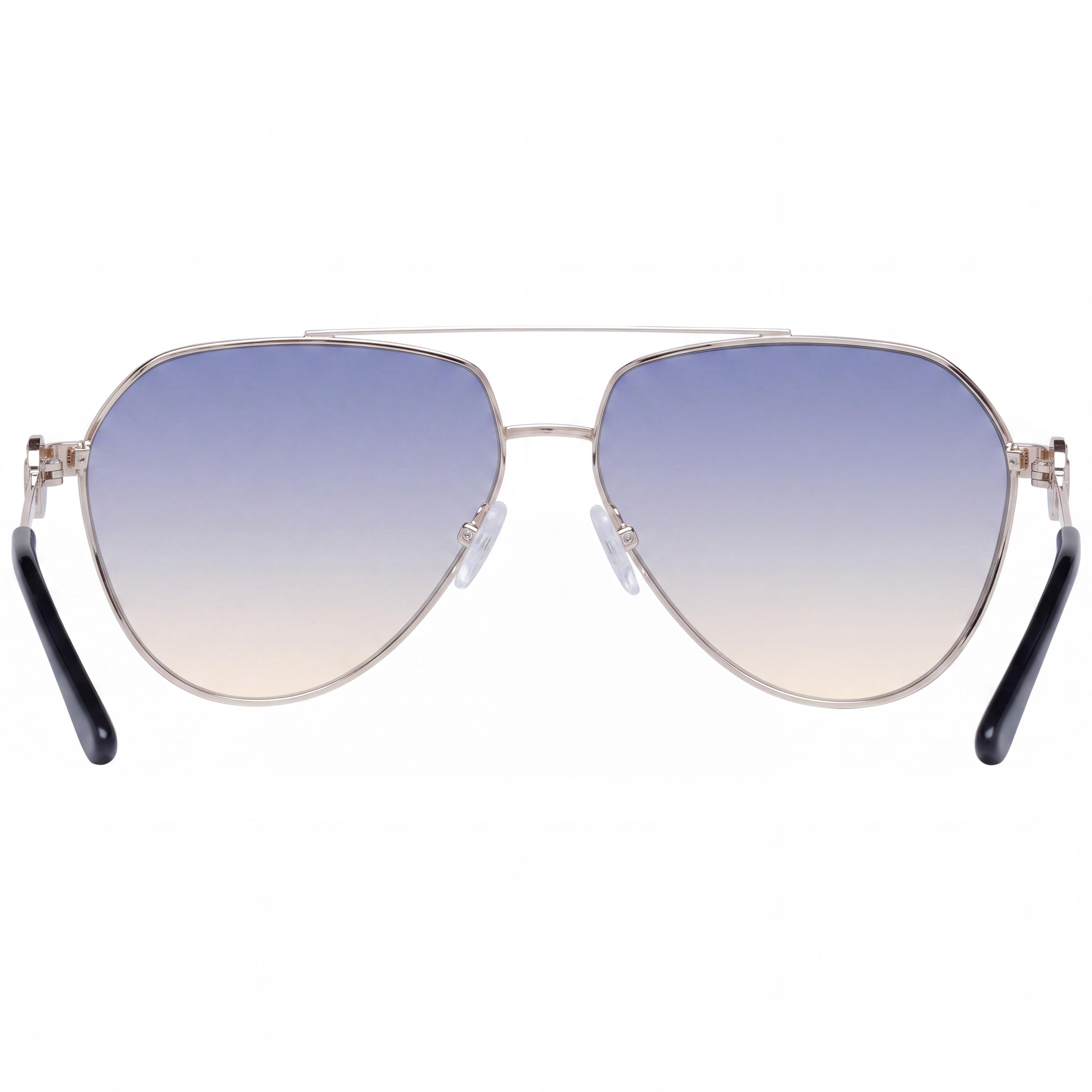 GUESS Classic Unisex Bluetooth Polycarbonate Multi-coloured Sunglasses, Blue Gradient Lens, 62mm, 100% UV Protection, Photo 3