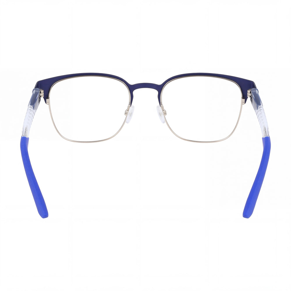 Nike 8156 Unisex Eyeglasses featuring an Acetate Frame in Matte Blue Void and Polycarbonate Lenses 52-19-140