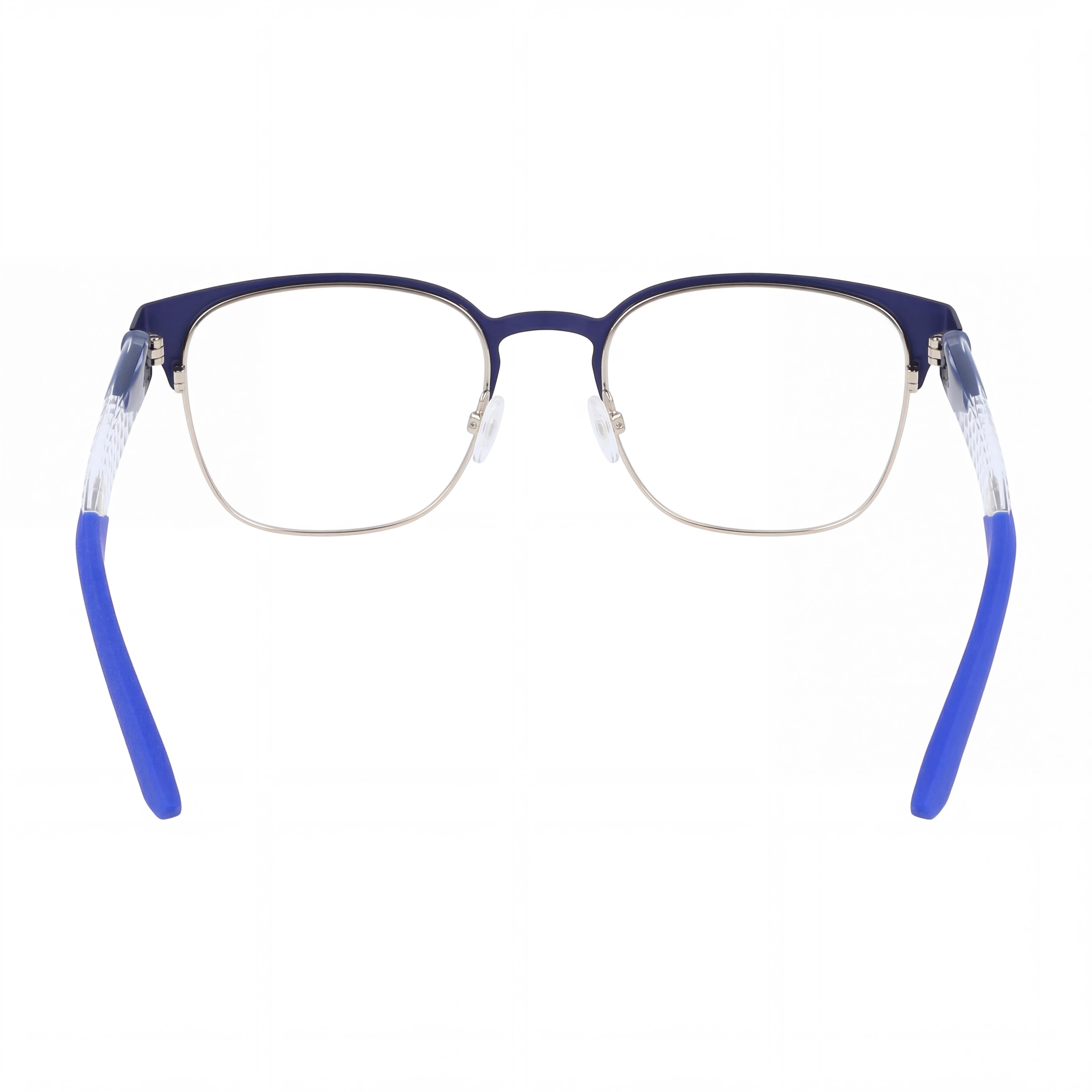 Nike 8156 Unisex Eyeglasses featuring an Acetate Frame in Matte Blue Void and Polycarbonate Lenses 52-19-140, Photo 3