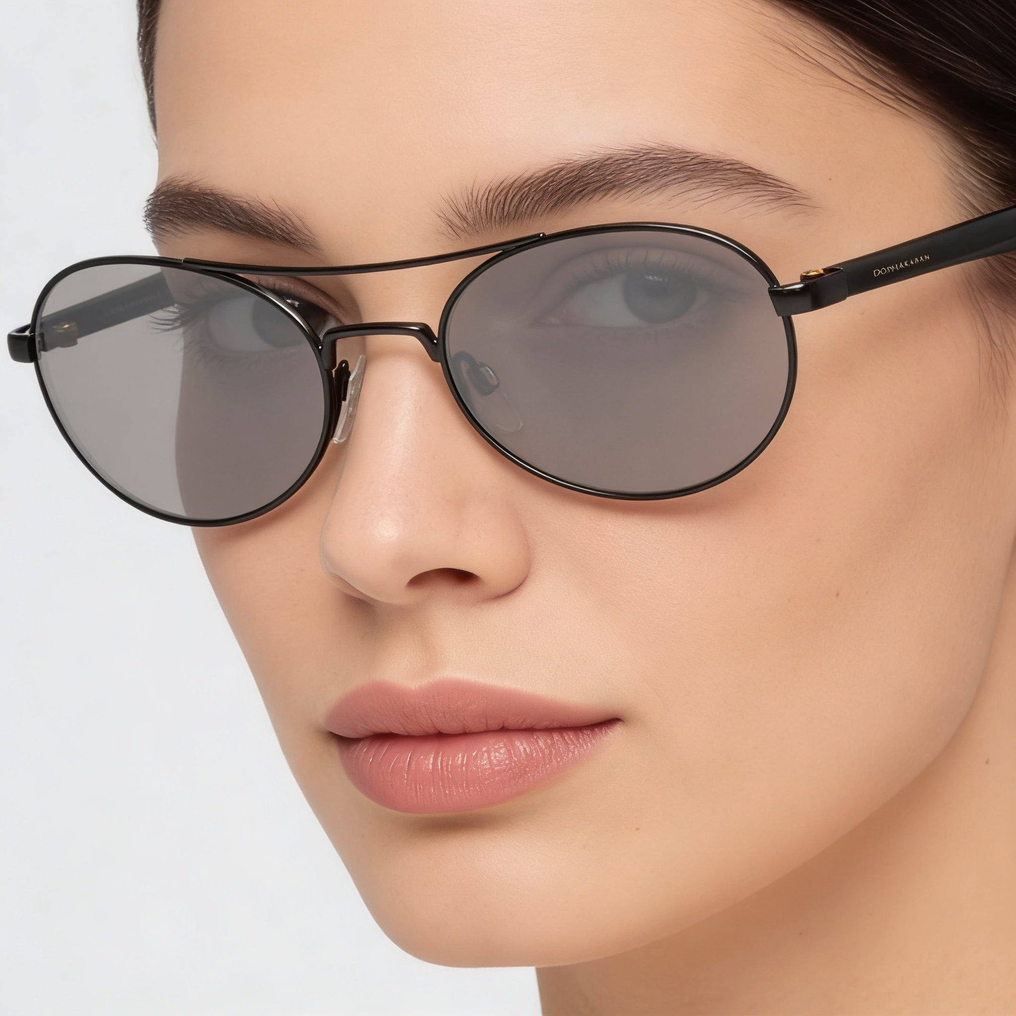 DKNY Do300s Women's Gunmetal Non-Polarized Sunglasses, Photo 5