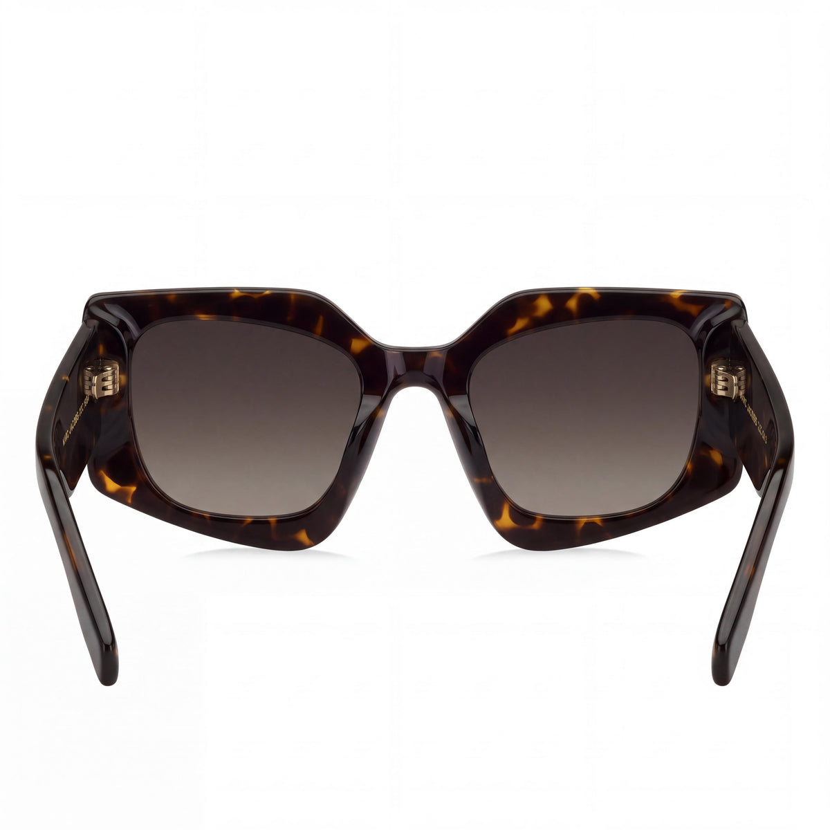 Marc Jacobs 774/S gafas de sol clásicas para mujer, protección UV 400, montura de propionato color habana oscuro, lentes marrones degradadas de 53 mm, Photo 4