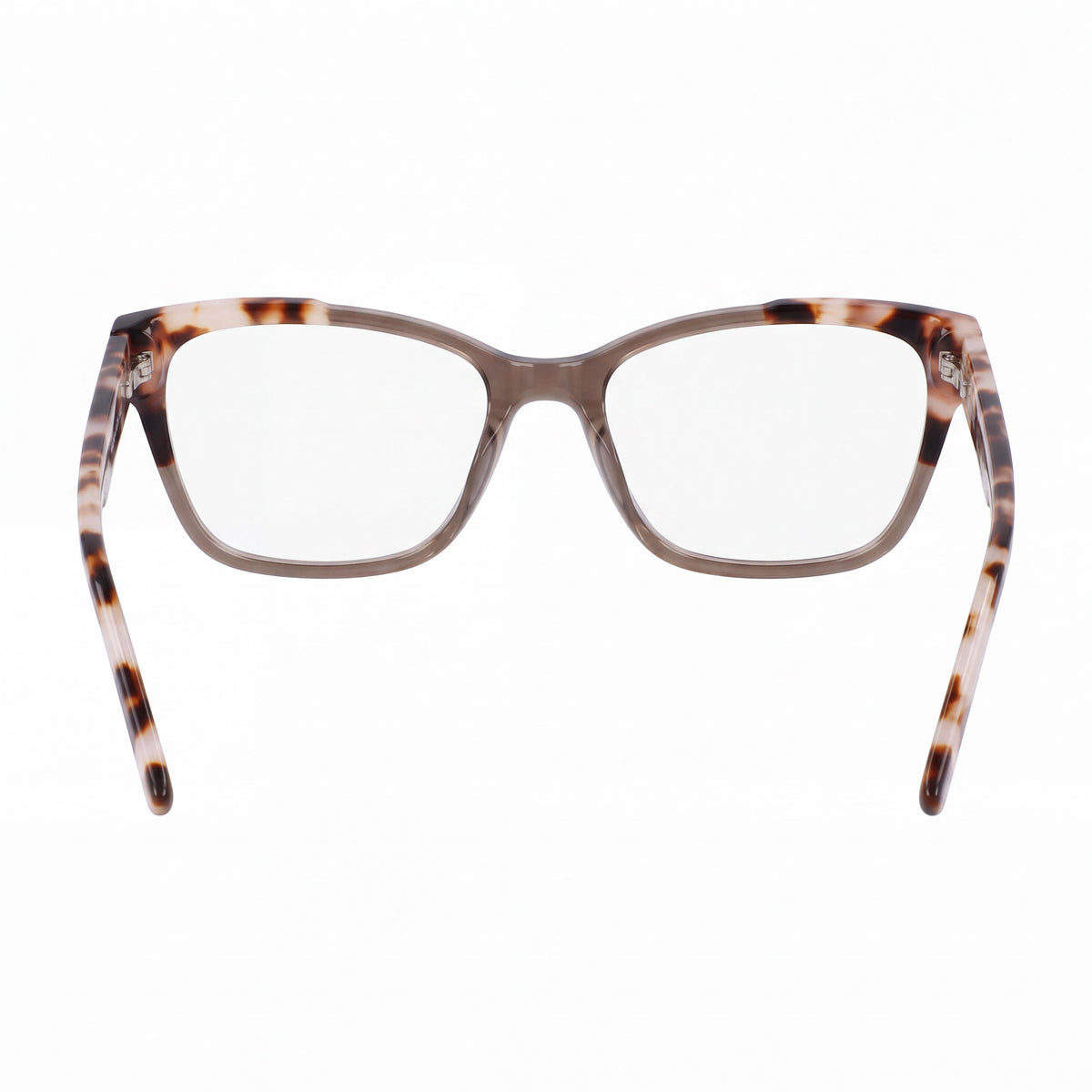 DKNY Dk5072 Women's Smoke Crystal Milk Tortoise Metal Clear Lens Eyewear 54-17-140mm, Photo 3