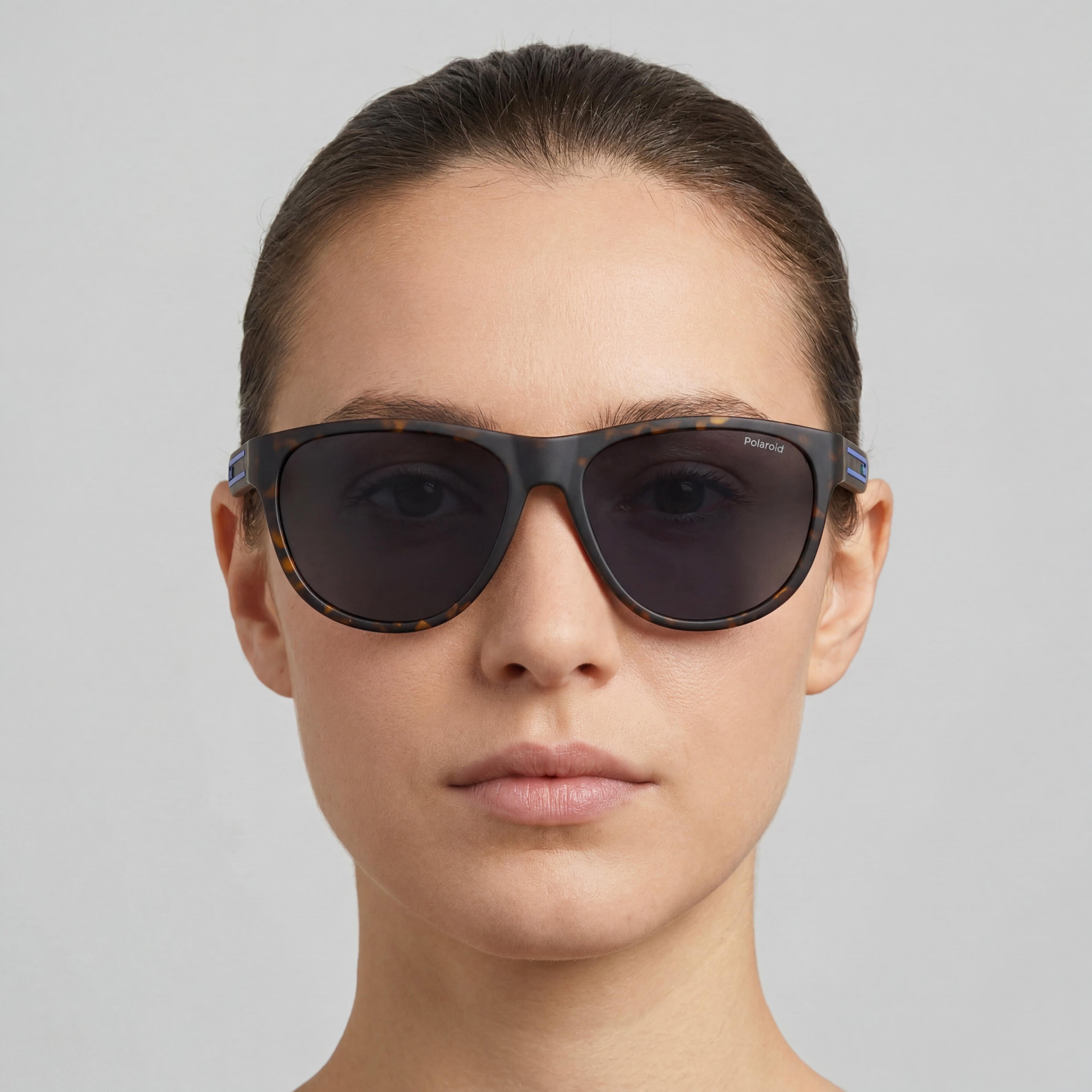 Polaroid PLD 2156/S Unisex Casual Polarized UV Protect Polycarbonate Matte Brown Havana Sunglasses 56-16-140, Photo 5