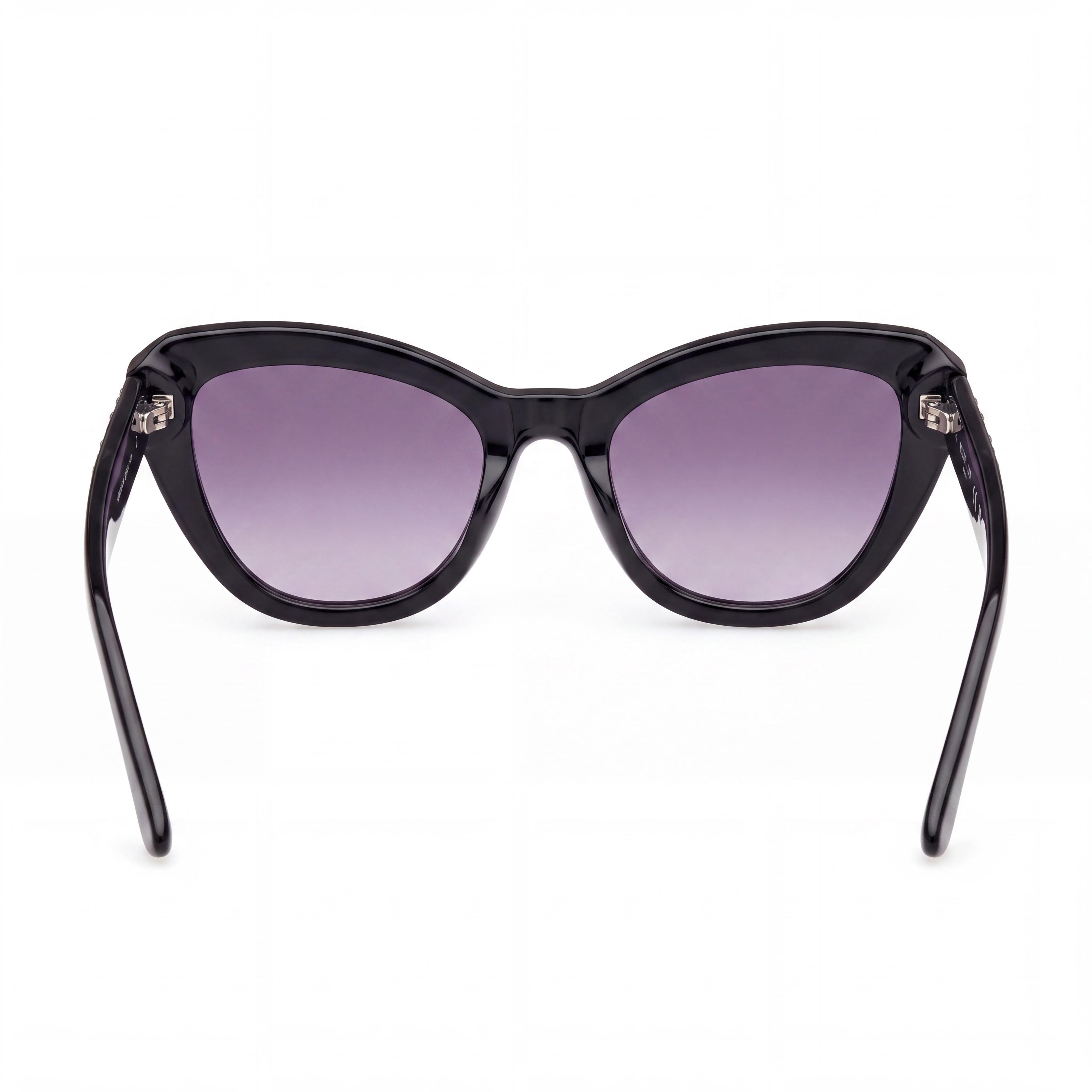 GUESS by Marciano Gm00016 Women's Eyewear, Black Plastic Frame with Black Lenses, Size 53-22-140, Photo 2