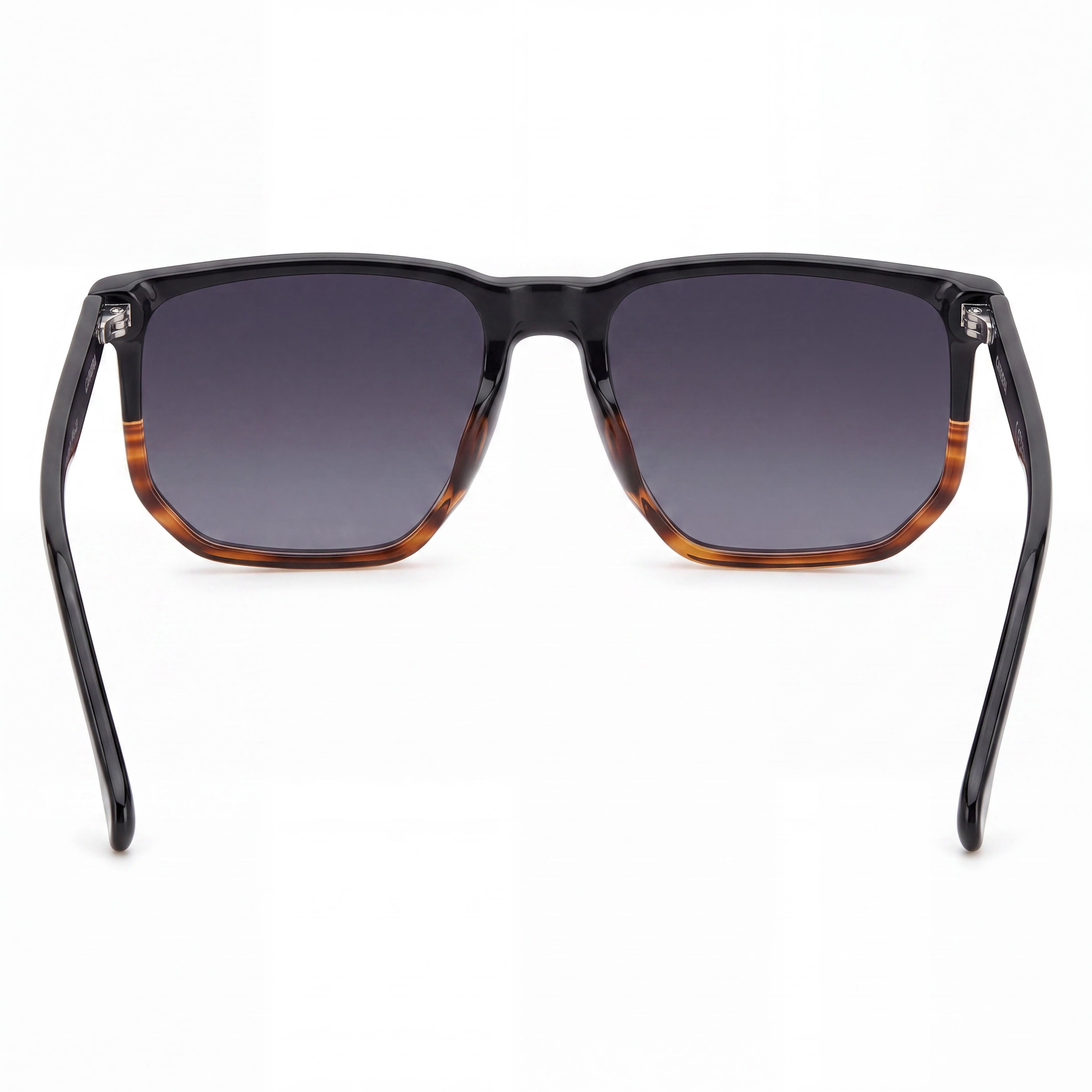 Carrera 329/S Unisex Acetate Frame Sunglasses, Black Havana, Polycarbonate UV Protection Dark Grey Heather Lenses 58mm, Photo 3