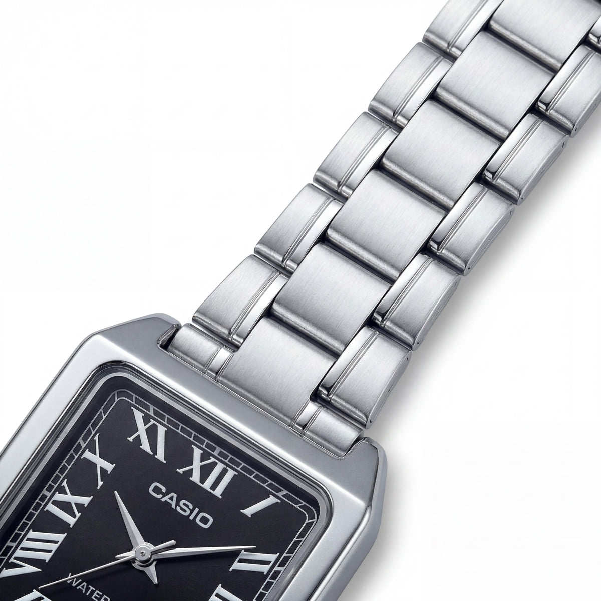 Reloj Casio Collection LTP-V007D-1BUDF para mujer con brazalete de acero inoxidable plateado, movimiento de cuarzo, Photo 3