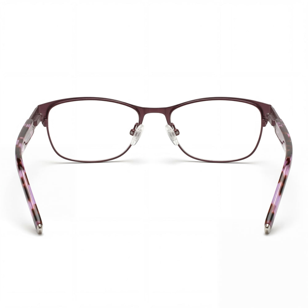 Harley-Davidson Hd0540 Women's Metal Eyewear, Matte Violet and Coloured Havana Frame, Non- Lenses, 56mm