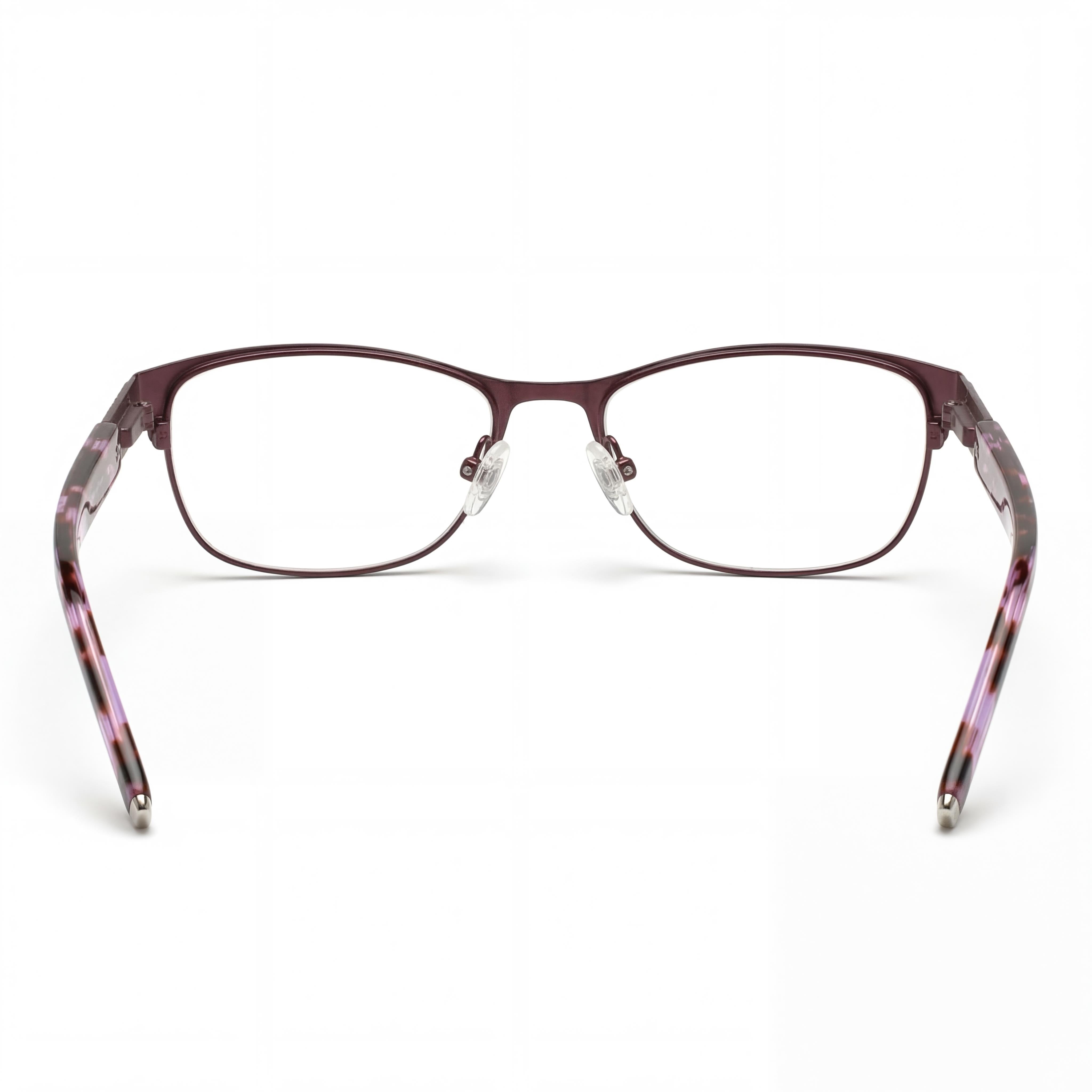Gafas de metal Harley-Davidson HD0540 para mujer, montura violeta mate y habana coloreada, sin lentes, 56 mm, Photo 4