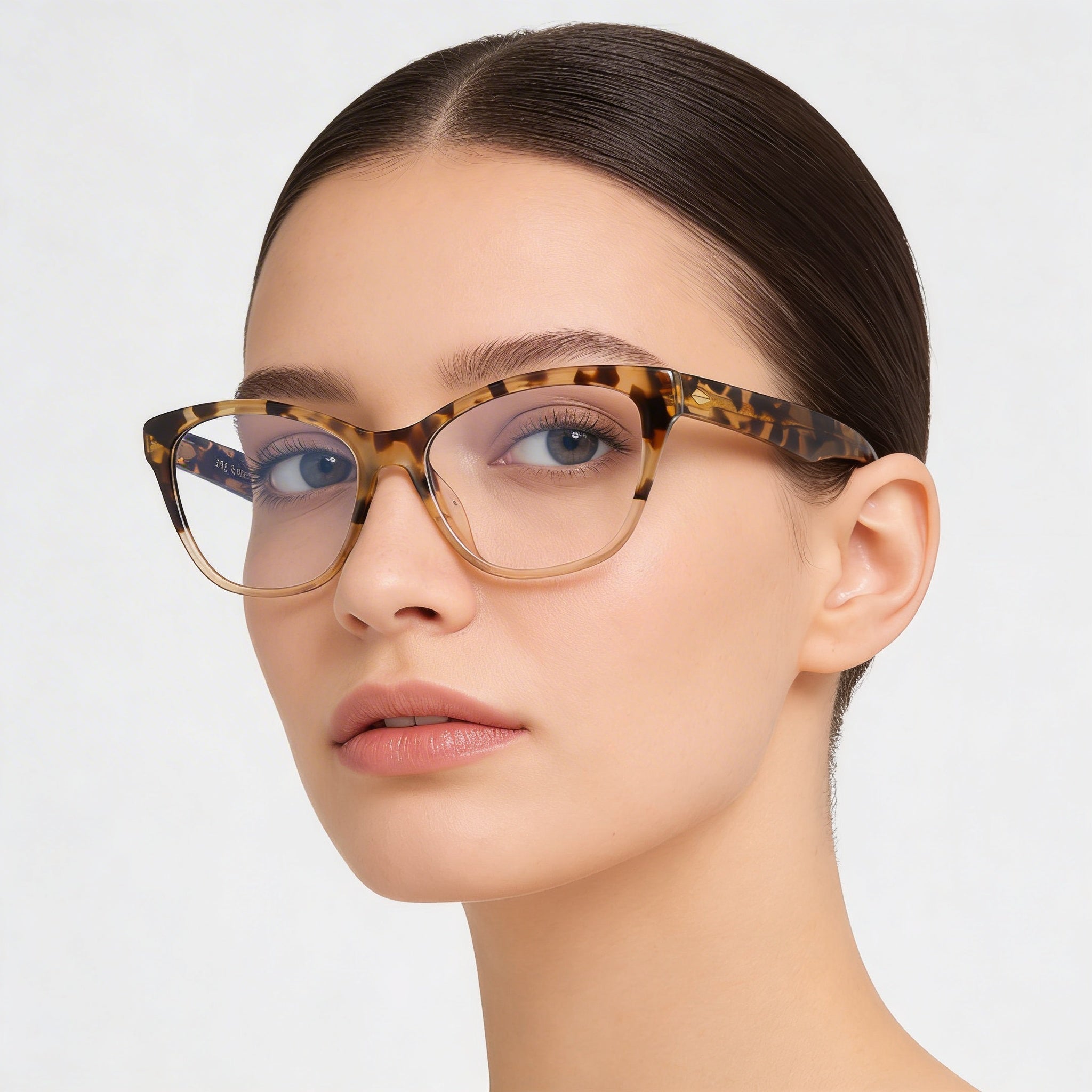 Gafas de sol modernas para mujer rag & bone con montura inyectada Havana y lentes de policarbonato no polarizadas de 52 mm, Photo 4