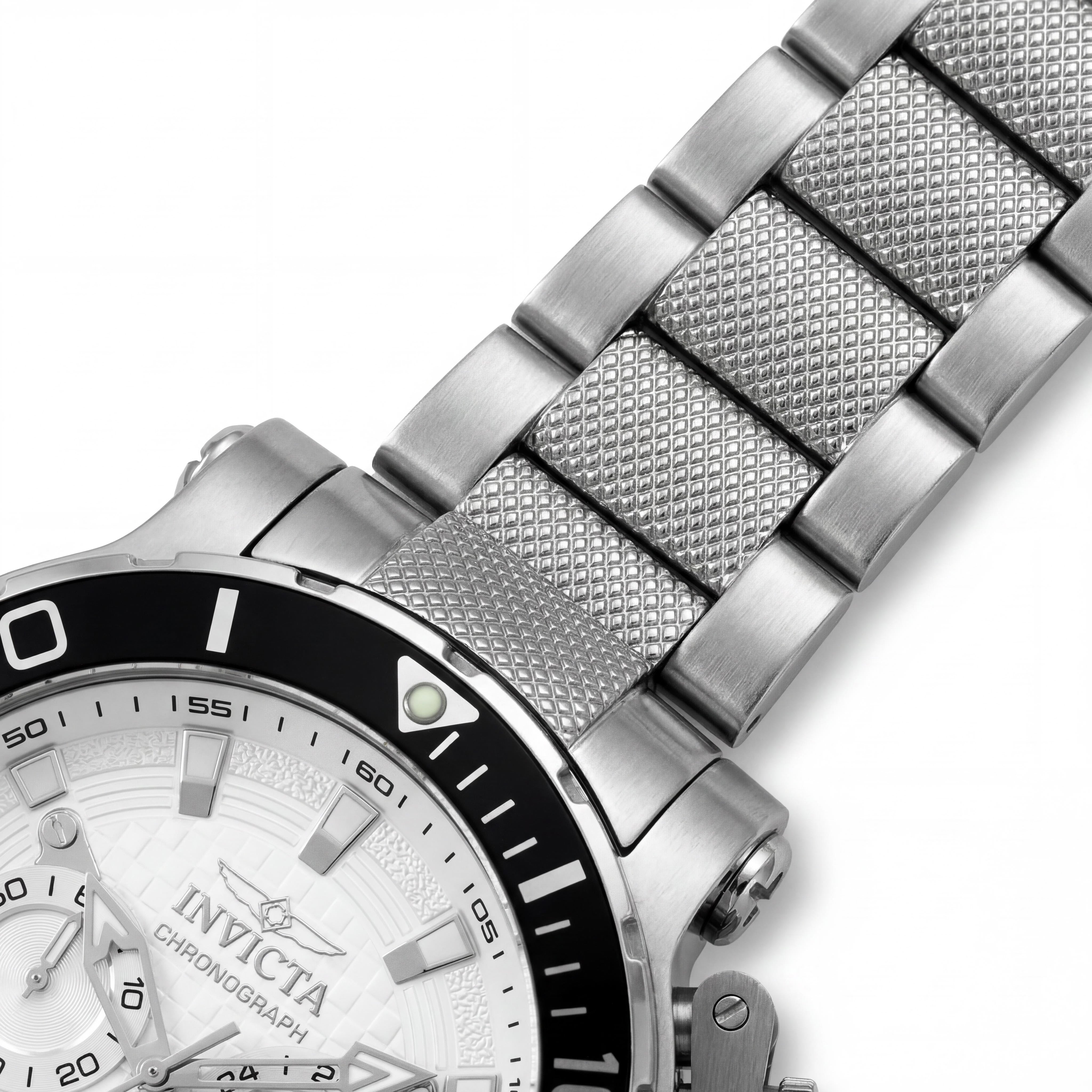 Invicta Coalition Forces 50235 Unisex Reloj de Pulsera Cronógrafo de Cuarzo de Acero Inoxidable Plateado 52mm, Photo 3