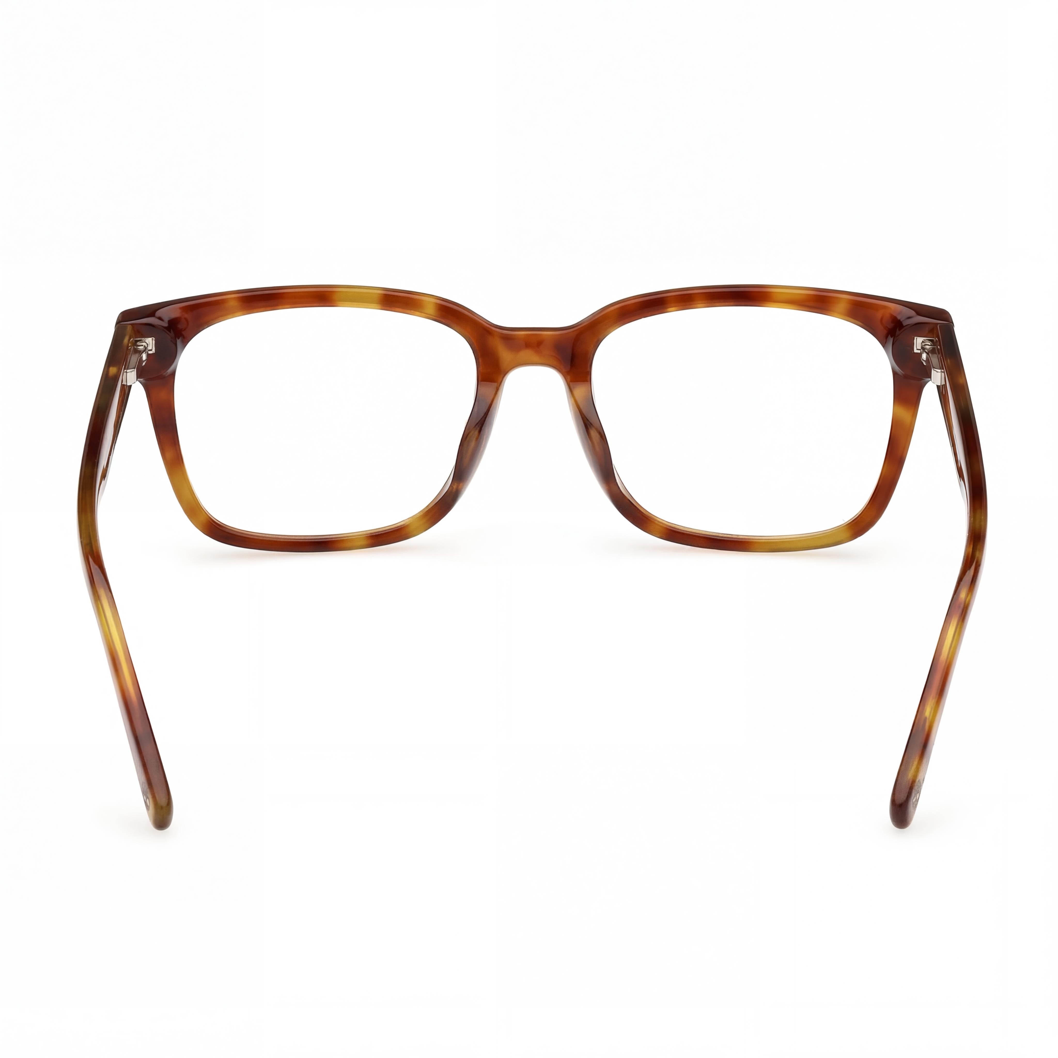 Timberland Tb1846-h Men's Dark Havana Plastic Eyeglasses with Clear Polycarbonate Lenses, 54mm Lens Width, Photo 3