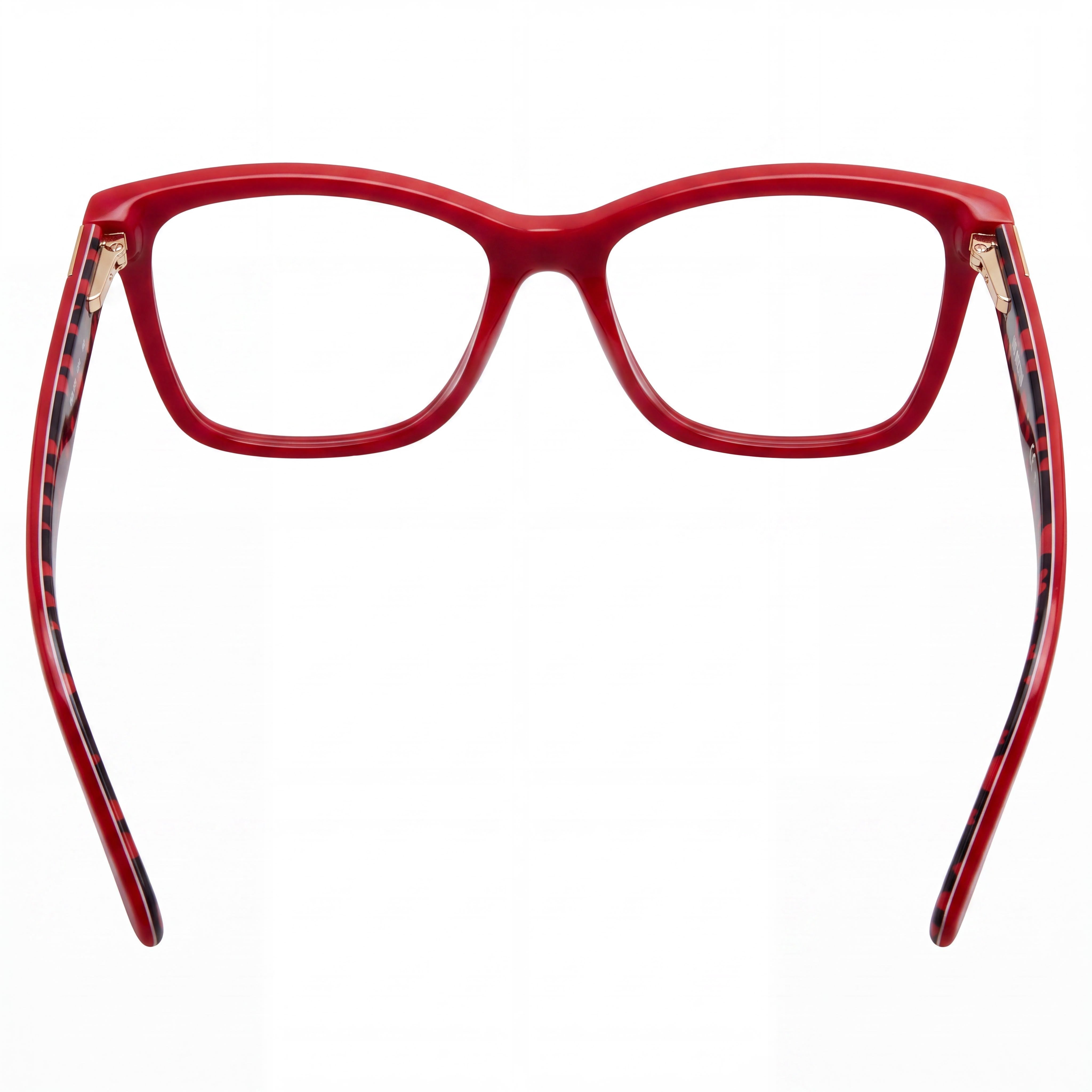 Love Moschino Mol586 Women's Red Acetate Frame with Non-polarised Polycarbonate Lenses, 54mm Eyewear, Photo 3