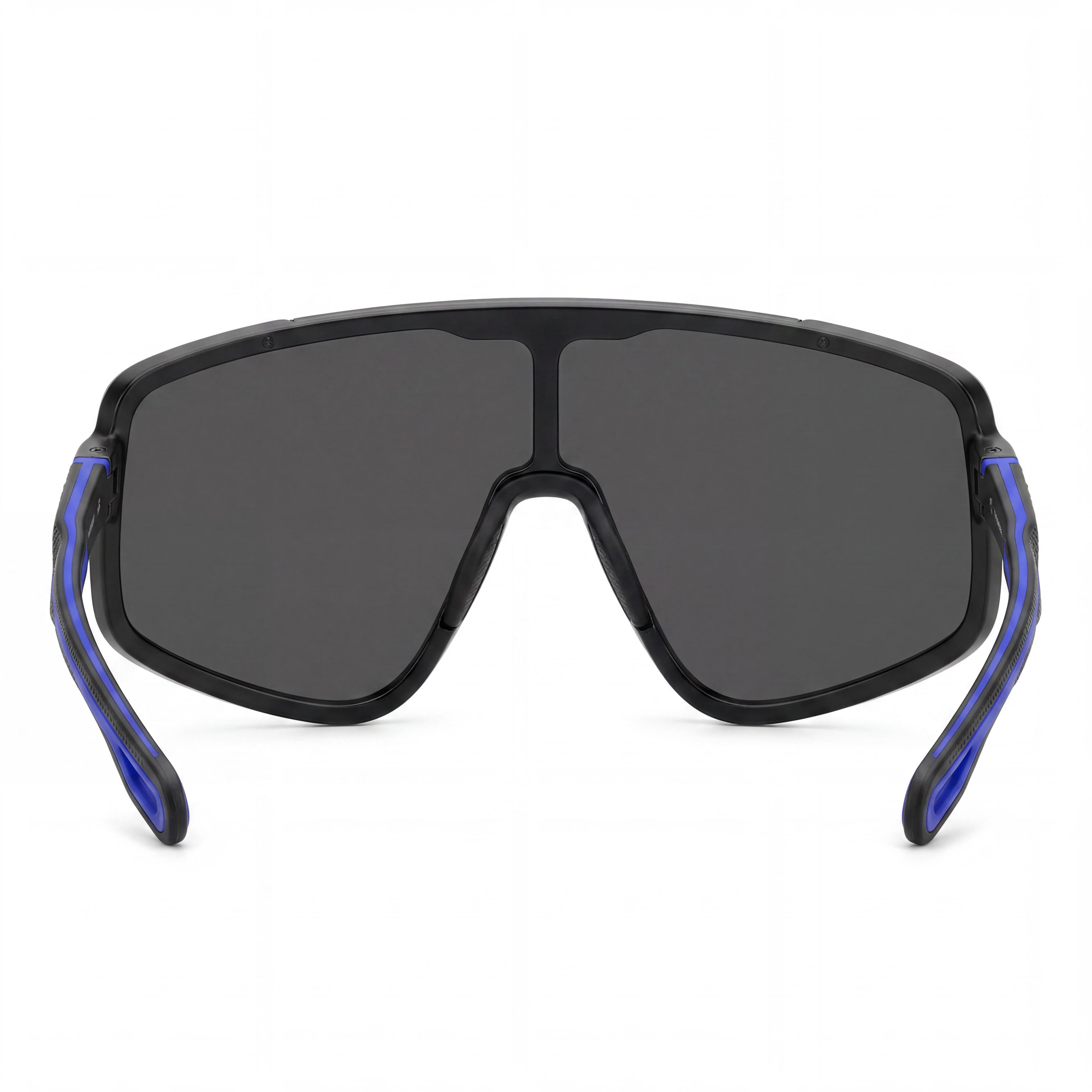 Carrera Casual Men's Black Blue ECO POLYAMIDE Non-Polarized Blue Multilayer UV Protected Sunglasses 99mm, Photo 4
