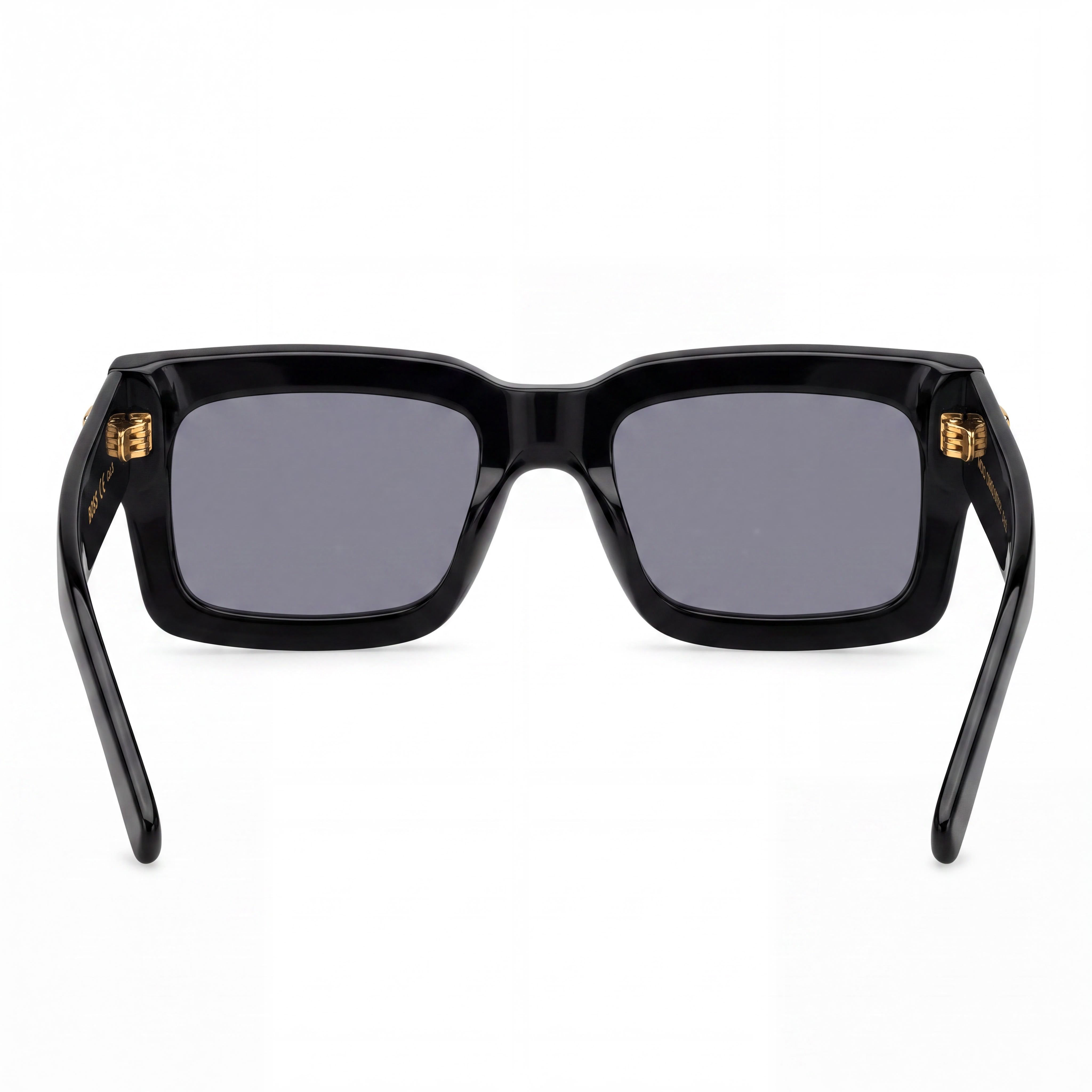 Hugo Boss Women's Boss 1654/S Rectangular Black ECO ACETATE Clear 100% UV Protection 37mm Sunglasses, Photo 3