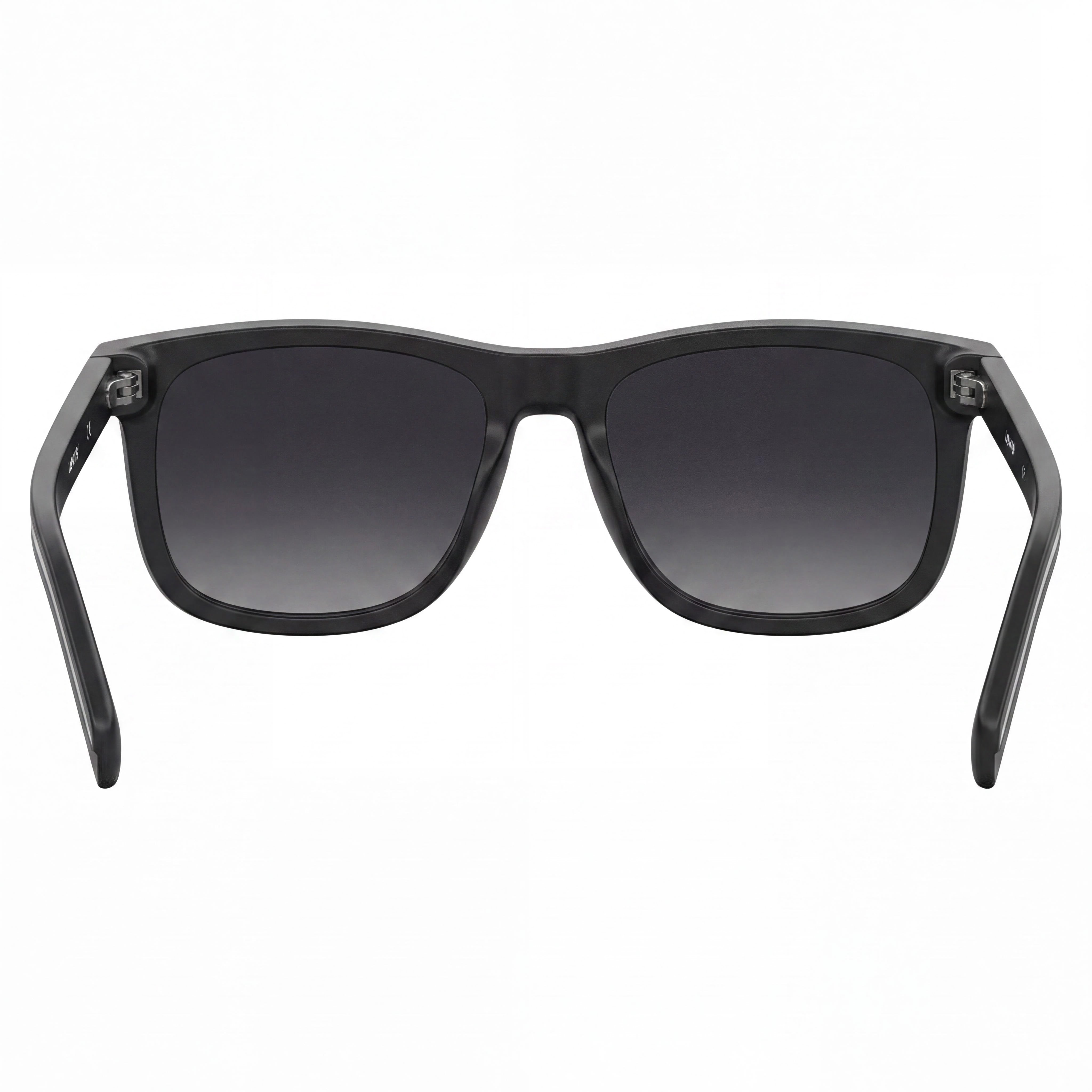 Levi's Modern Women's Black ECO POLYAMIDE Sunglasses, Dark Grey Shaded Lenses, Size 56-17-145, Photo 4