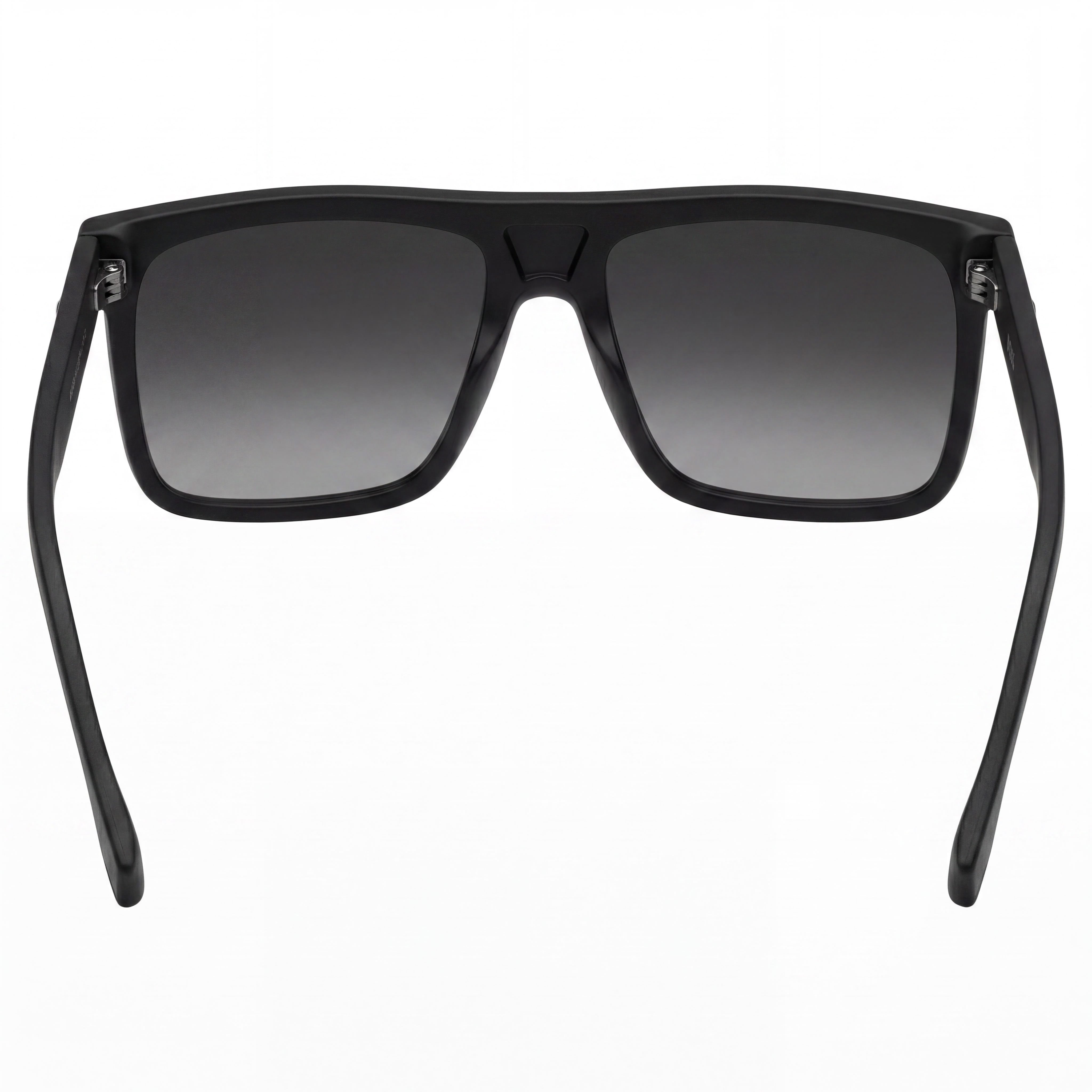 Hugo Boss BOSS 1440/S Gafas de sol clásicas para hombre, de plástico negro mate con lentes grises degradadas no polarizadas y protección UV 100%, 59 mm, Photo 4