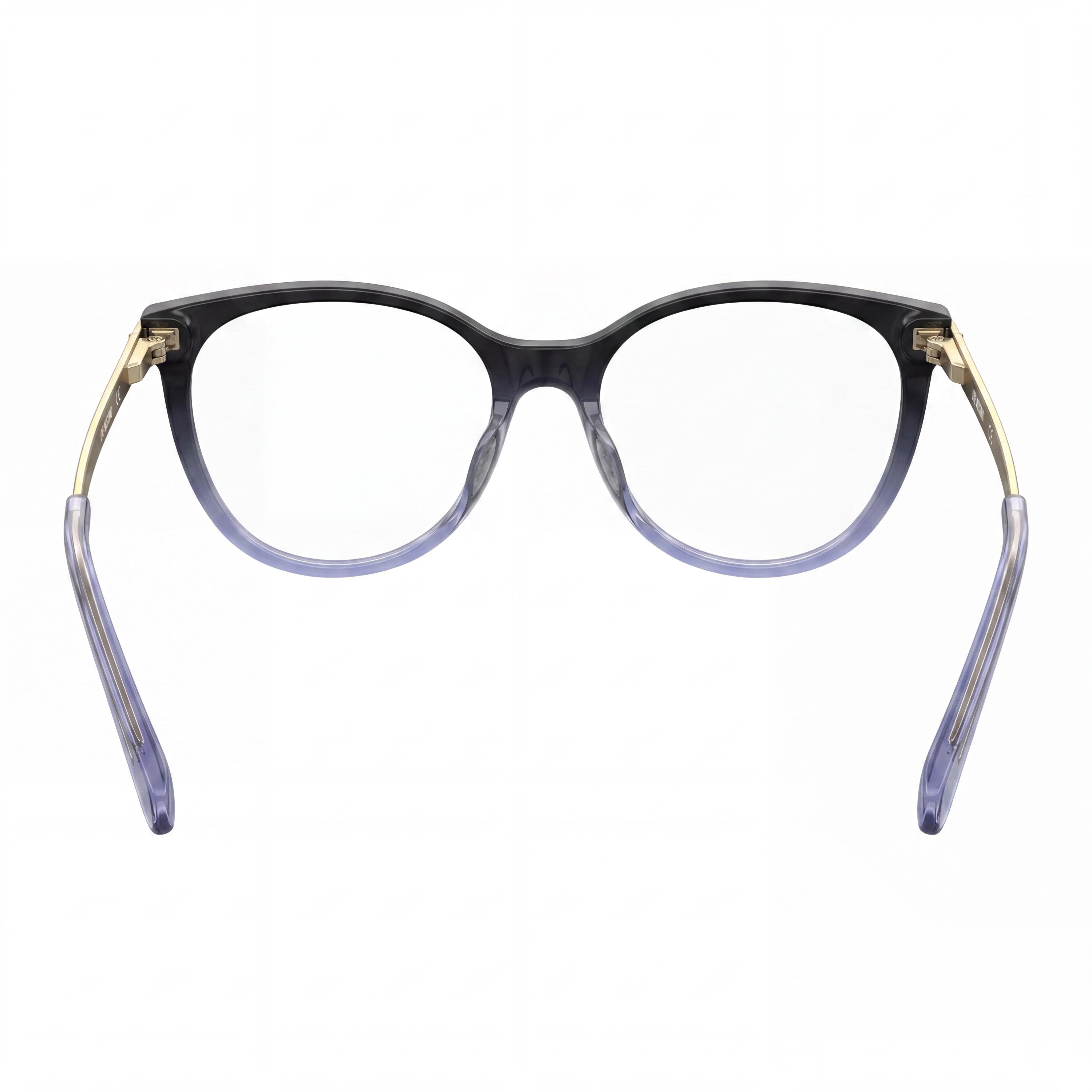 Love Moschino Mol570 Women's Plastic Frame Black Lilac 52mm, Photo 3