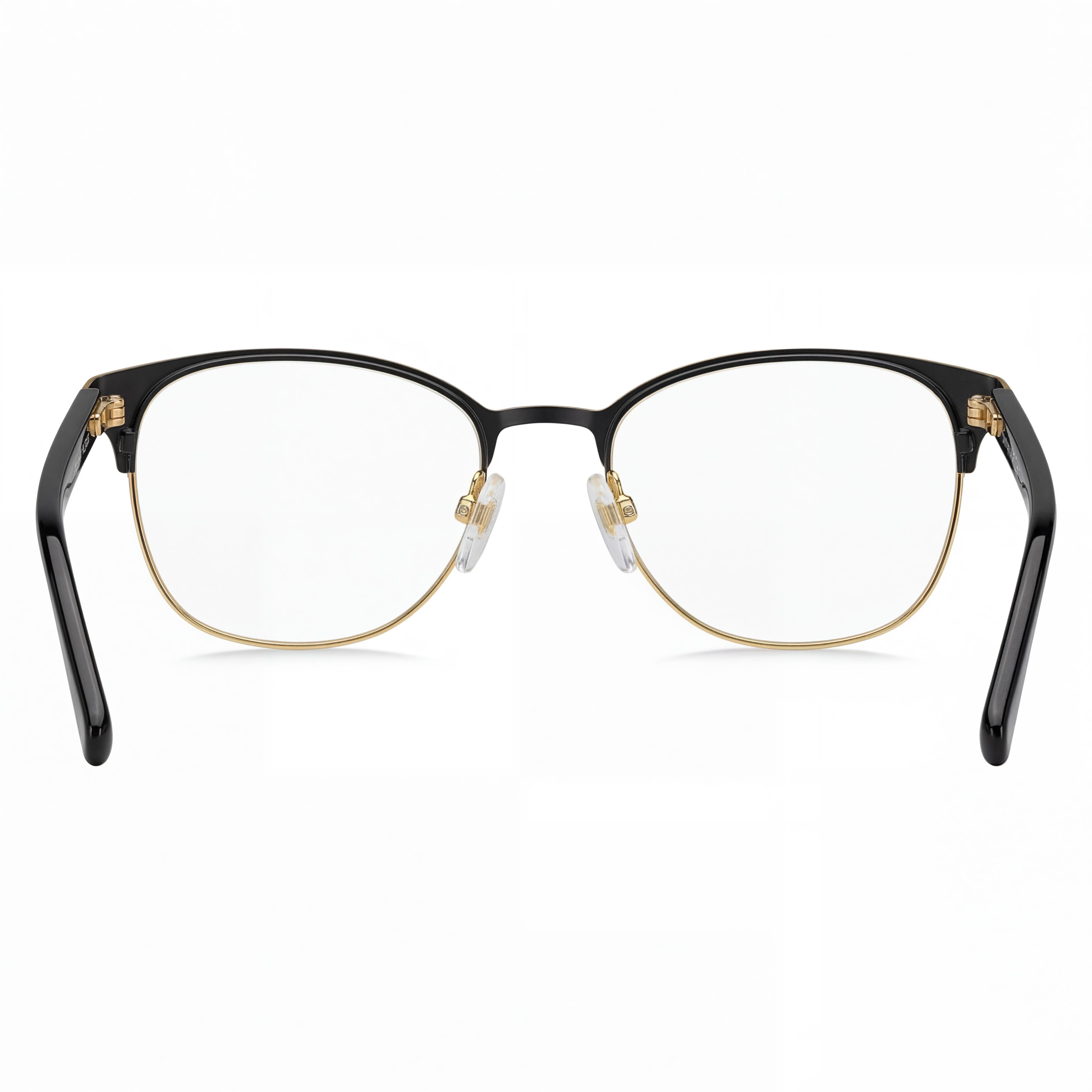 Monturas ópticas Tommy Hilfiger Th 1749 para mujer de acero aleado negro mate de 53 mm - Lentes de demostración transparentes, listas para graduar, Photo 4