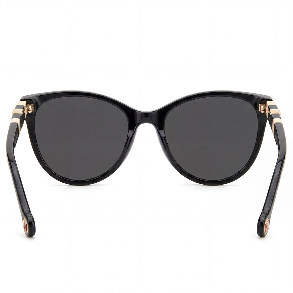 Carolina Herrera HER-0107/S Women's Casual Plastic Black Nude Grey UV Protected Sunglasses 57mm