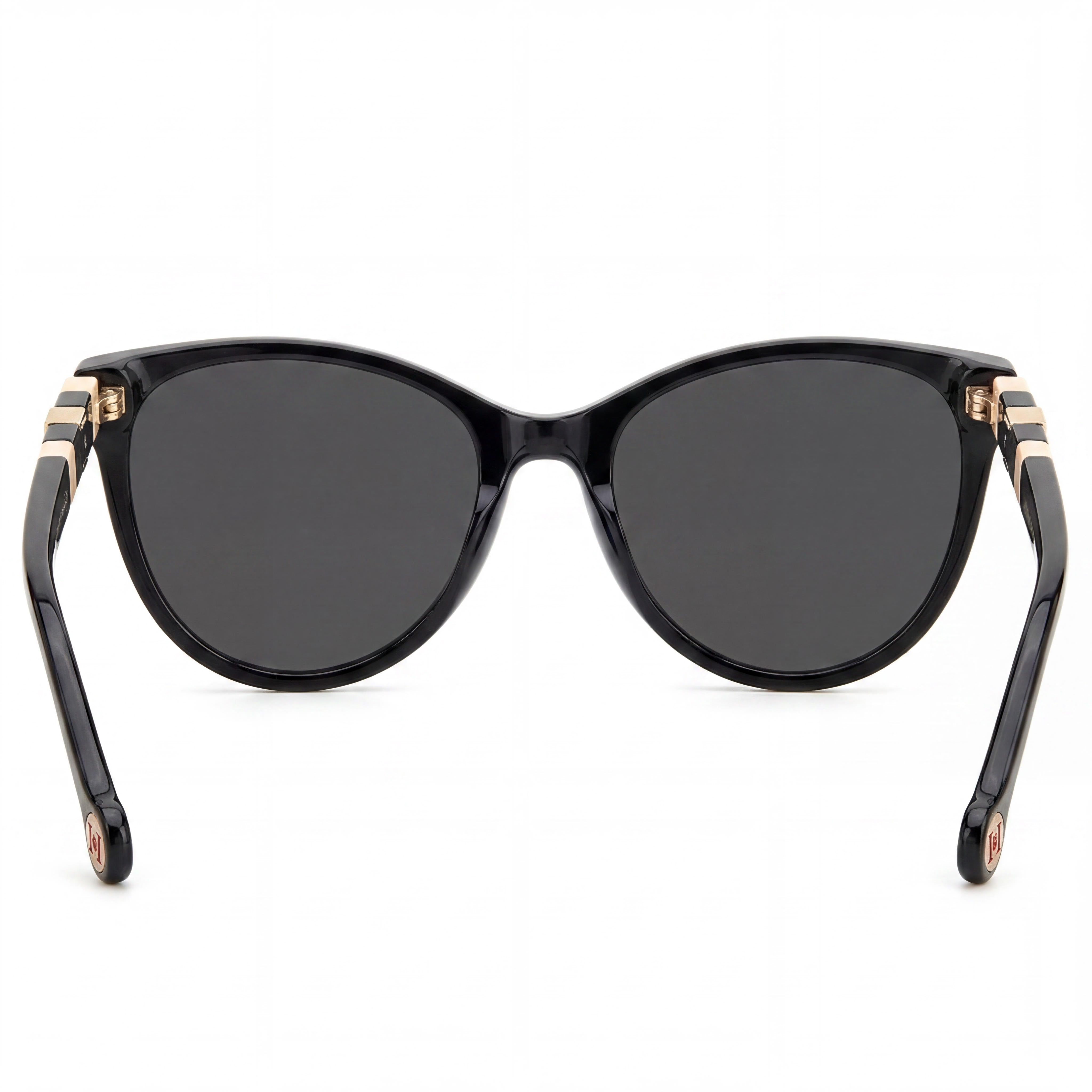 Carolina Herrera HER-0107/S Women's Casual Plastic Black Nude Grey UV Protected Sunglasses 57mm, Photo 3