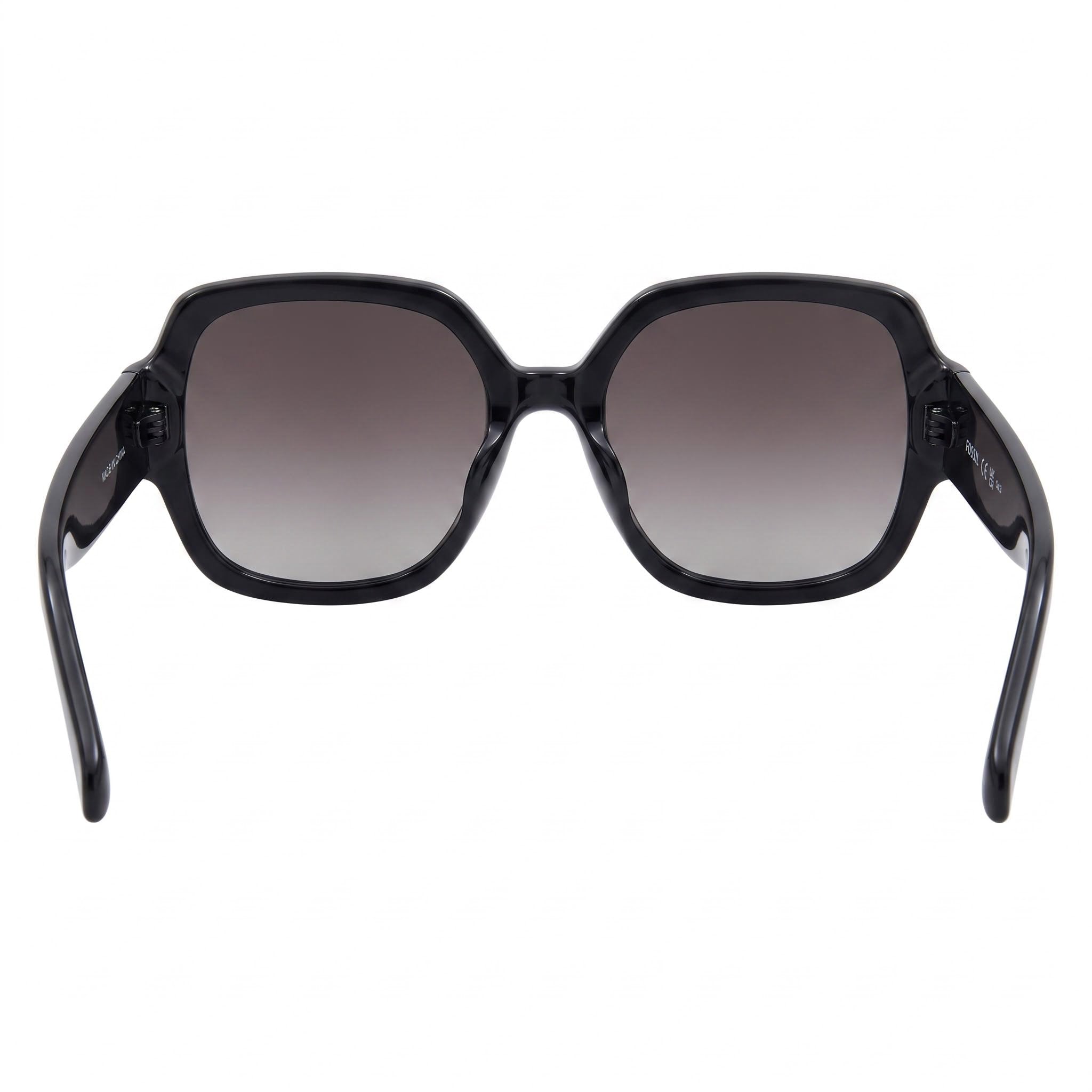 Fossil Fos 3151/G/S Women's Black Brown Frame Brown Lens Cellulose Propionate Sunglasses 55mm, Photo 3