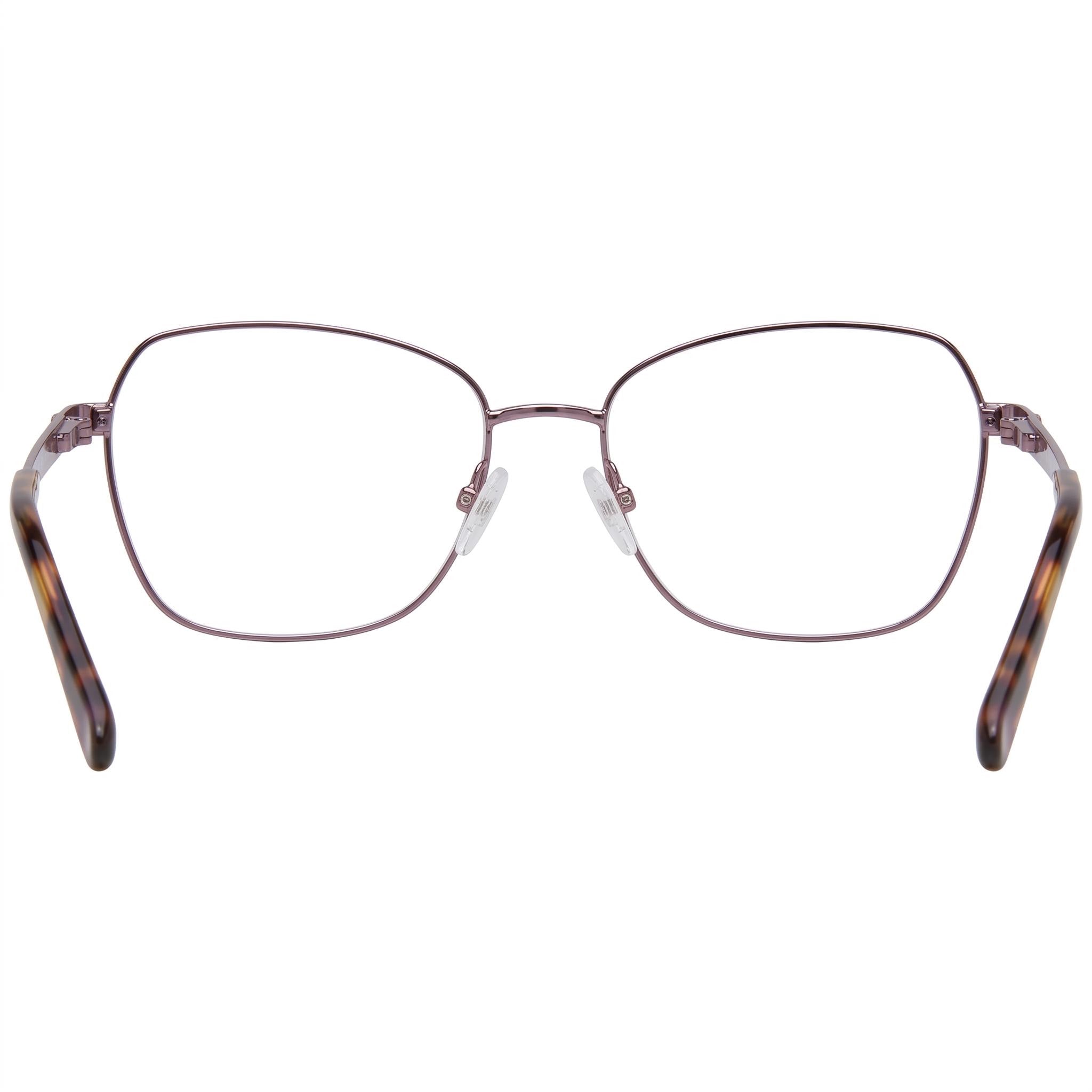 Adensco Classic Men's Violet Metal Frame Eyeglasses with Multicolor Polycarbonate Lenses, Size 53-16-135, Photo 3