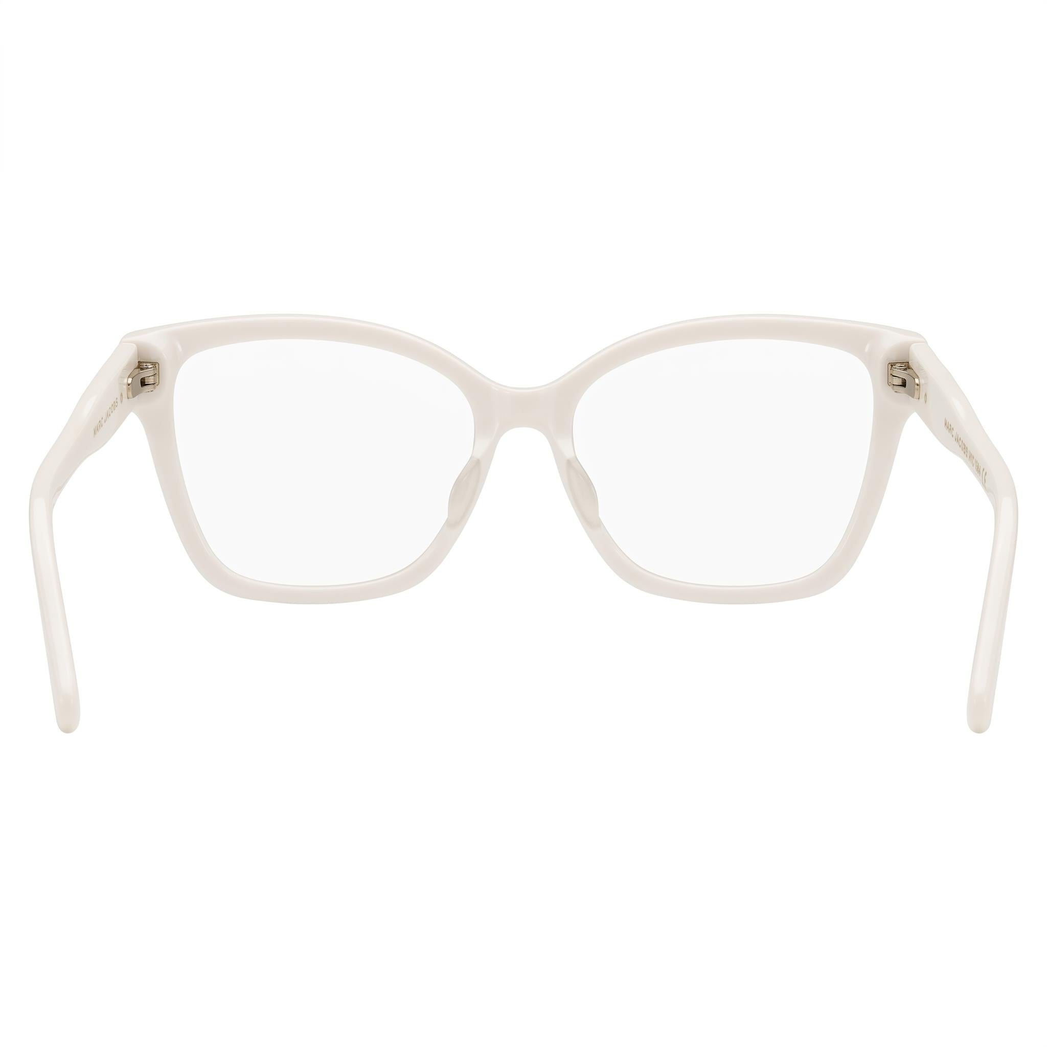 Marc Jacobs Classic Men's Off-white Plastic Frame Polycarbonate Lens Non-Polarized Glasses 54-17-140, Photo 4