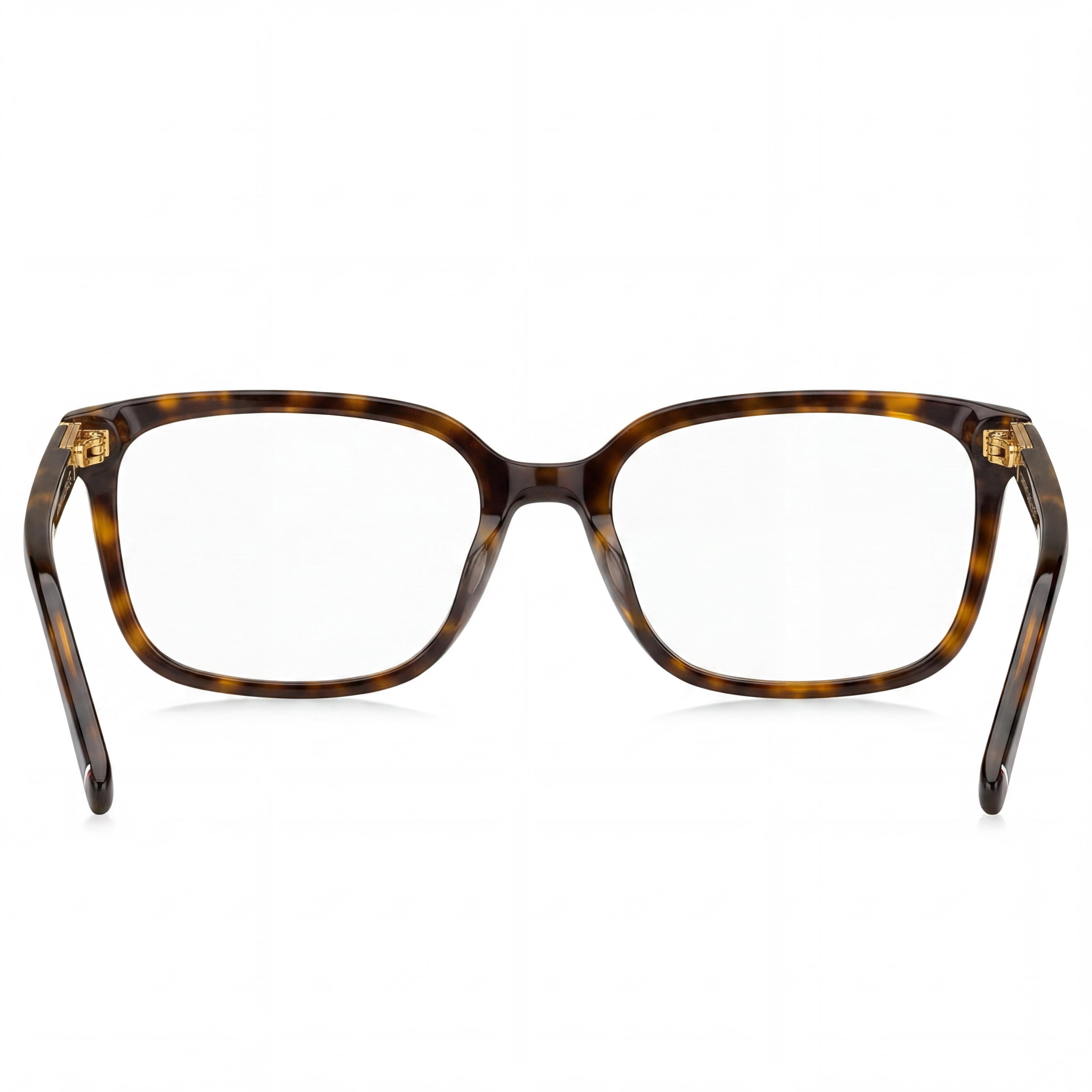 Tommy Hilfiger Modern Unisex Eyewear, Acetate Havana Frame, Polycarbonate Lenses, 56mm Lens Width, 18mm Bridge, Photo 3