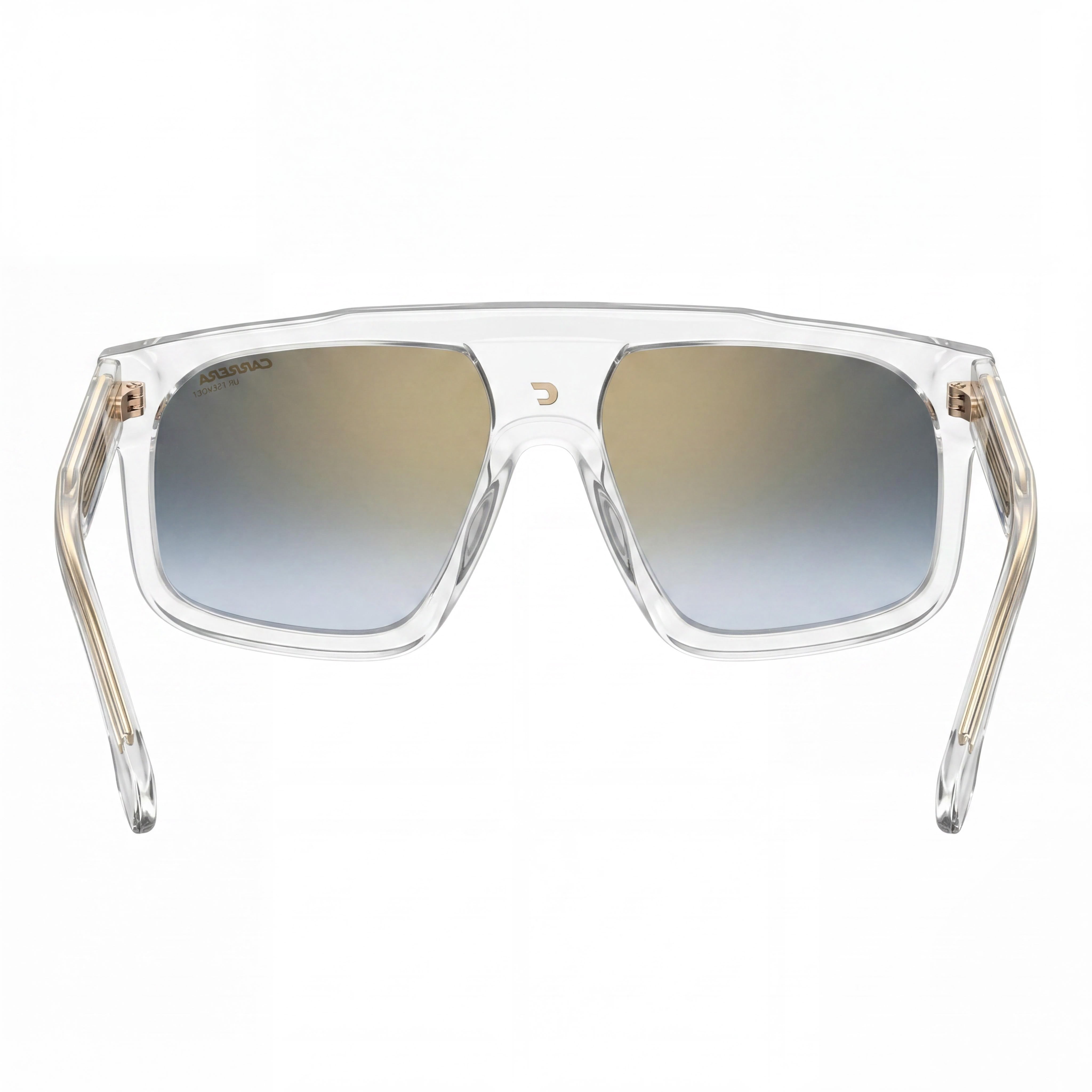 Gafas de sol Carrera 1061/S unisex de acetato con protección UV y acabado dorado, 59 mm, Photo 4