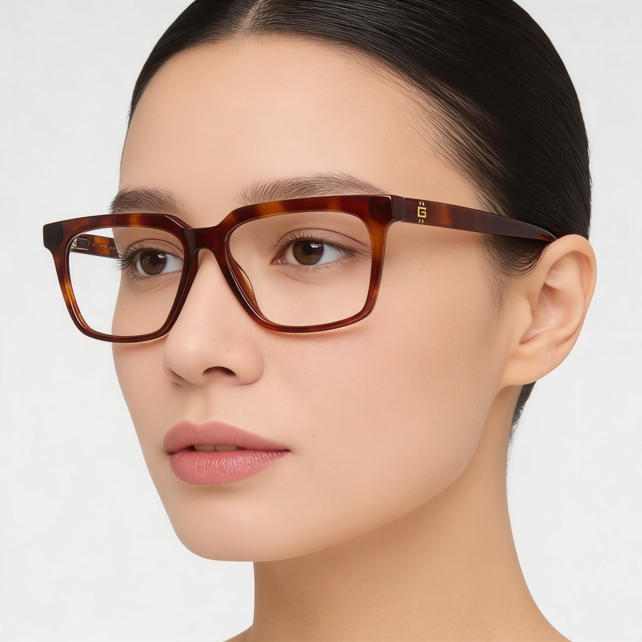 Monturas de gafas ópticas GUESS para mujer en Habana Oscuro - Listas para lentes graduadas, con lentes de demostración transparentes, Photo 3