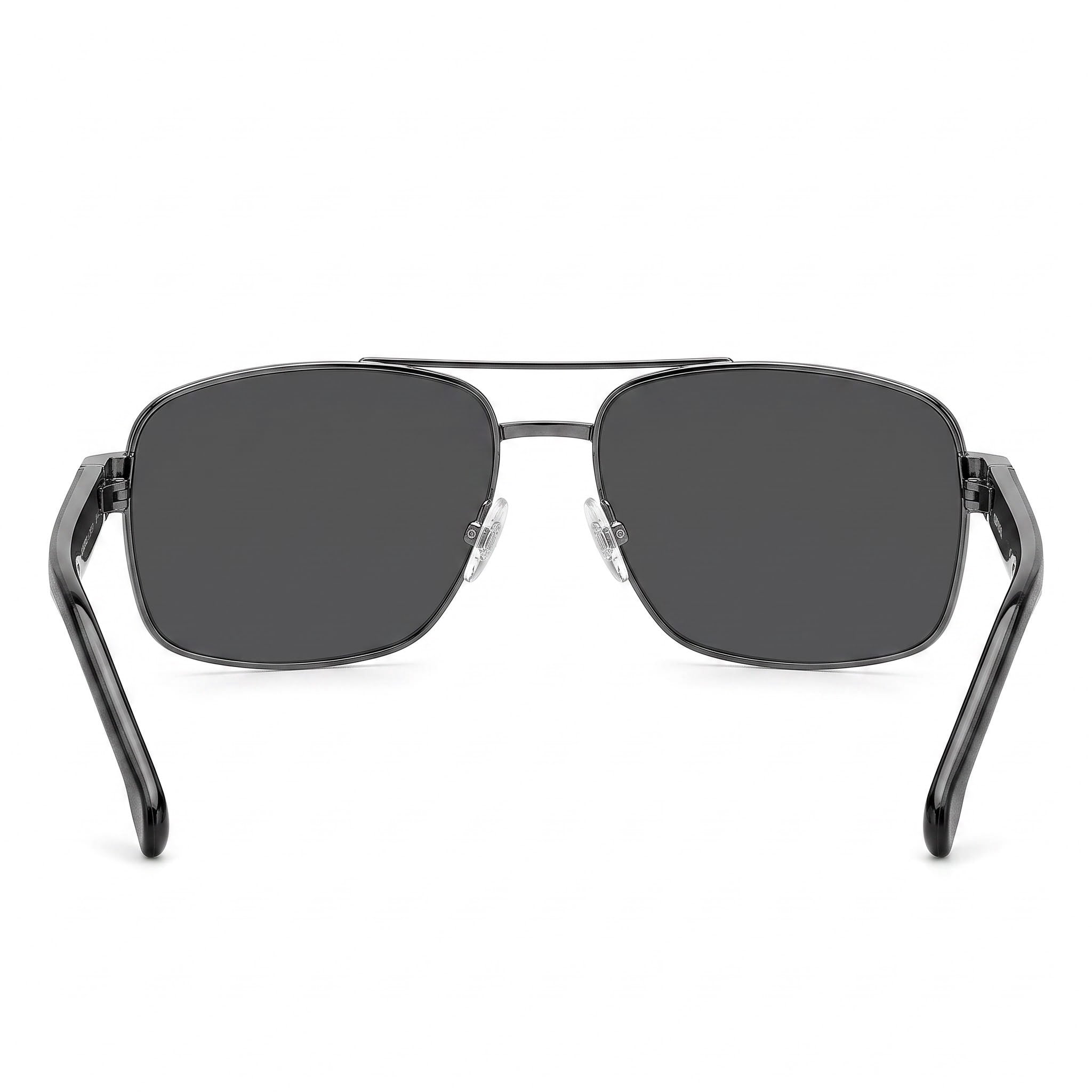 Gafas de sol Carrera Casual unisex, montura de acero inoxidable rutenio oscuro, lentes de policarbonato, con protección UV, 61mm, Photo 4