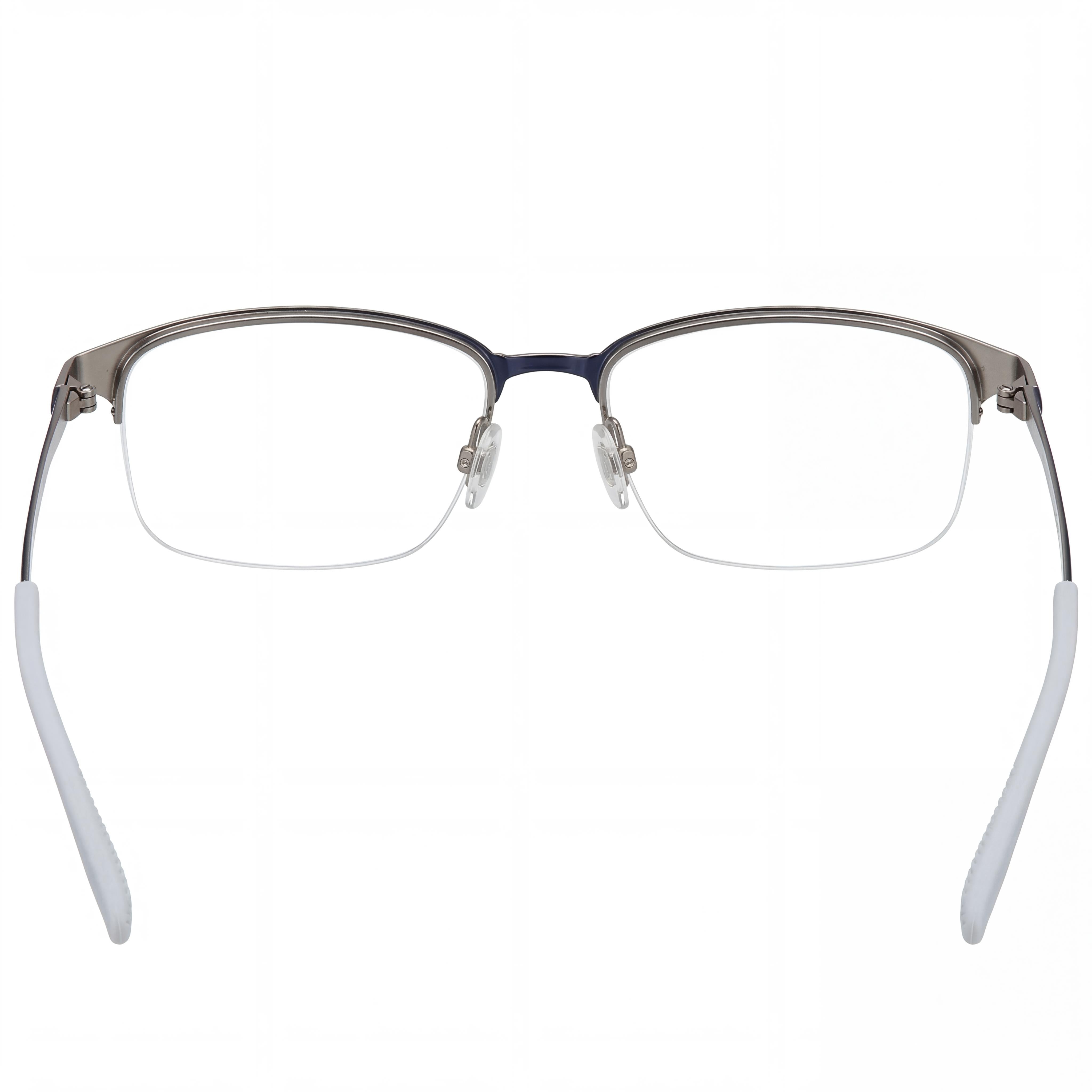 Gafas de sol Under Armour Modern unisex con montura de acero de aleación azul y lentes de policarbonato no polarizadas de 54 mm, Photo 3