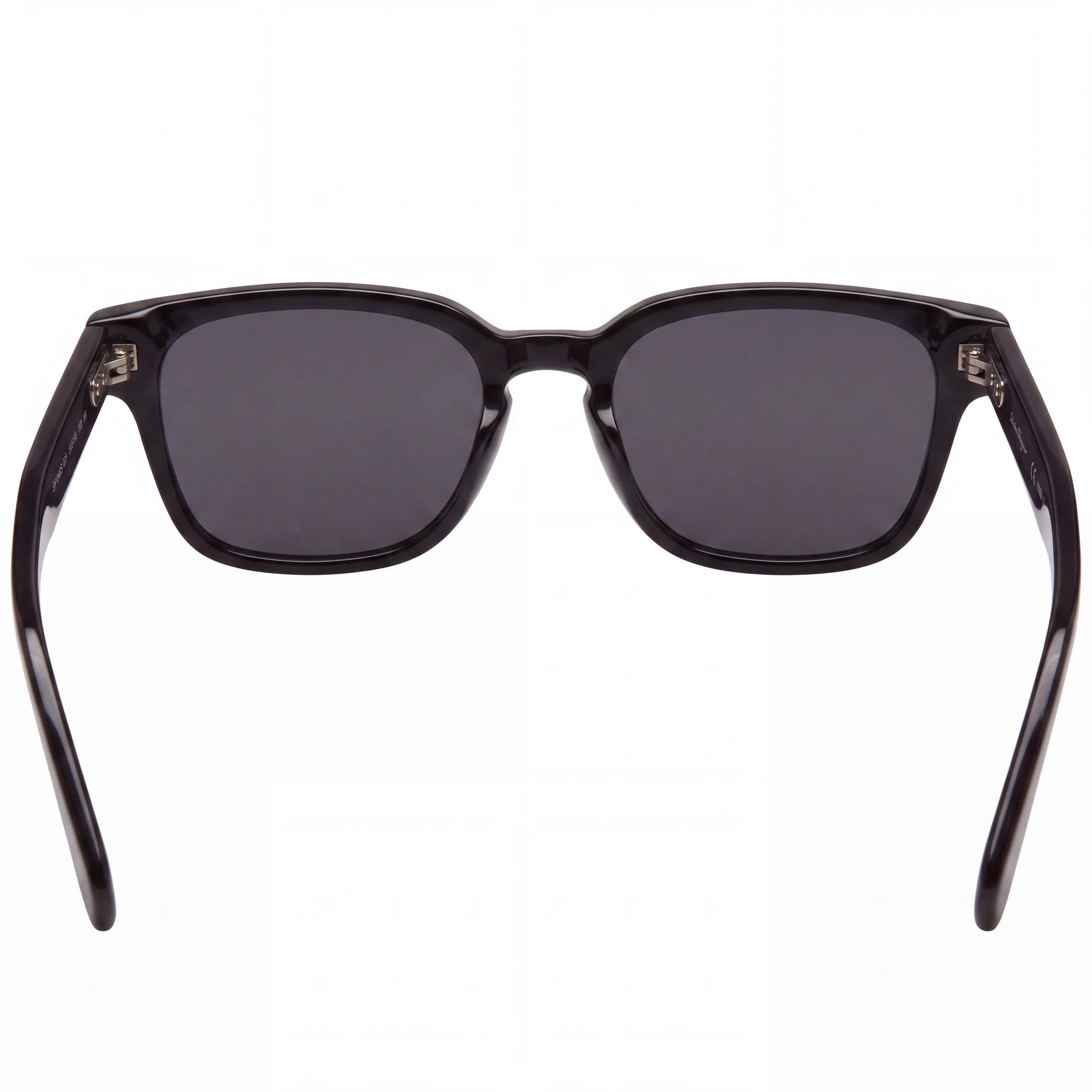 Salvatore Ferragamo SF1040S Unisex Casual Black Alloy Steel UV Protection Sunglasses 55mm, Photo 3