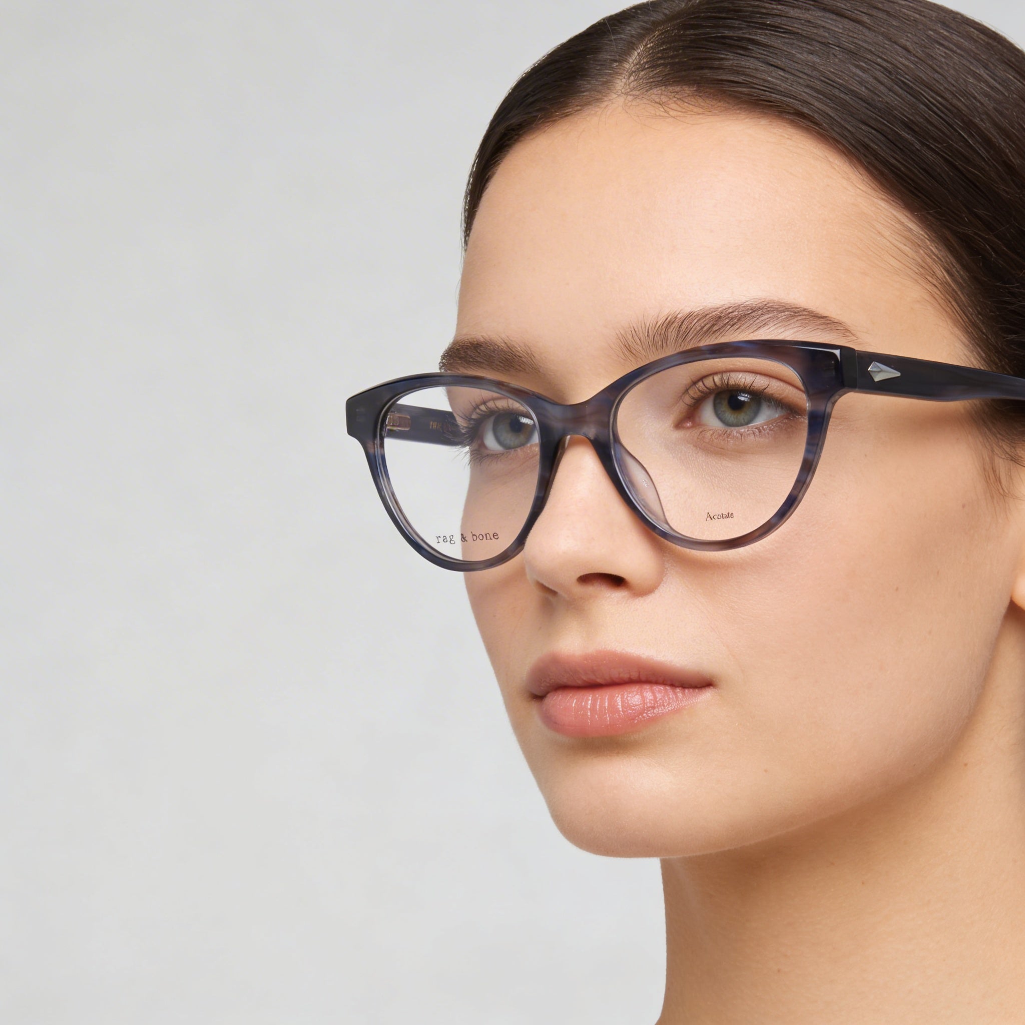 Rag & Bone Casual Women’s Acetate Non Polarized Eyeglasses 51-18-135, Photo 4