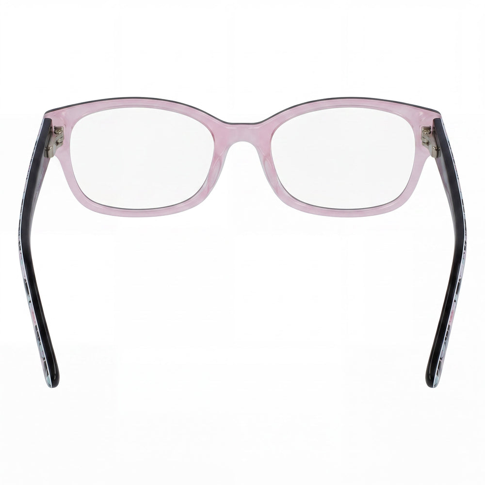 bebe Bb5183 Men's Black Metal Optical Eyeglasses with Clear Polycarbonate Lenses 51mm