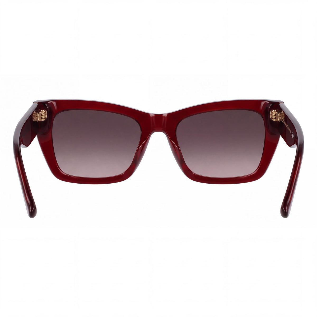 Donna Karan DO519S Women's Acetate Sunglasses Crystal Bordeaux Gradient Brown UV 400 Lens Width 55mm, Photo 2