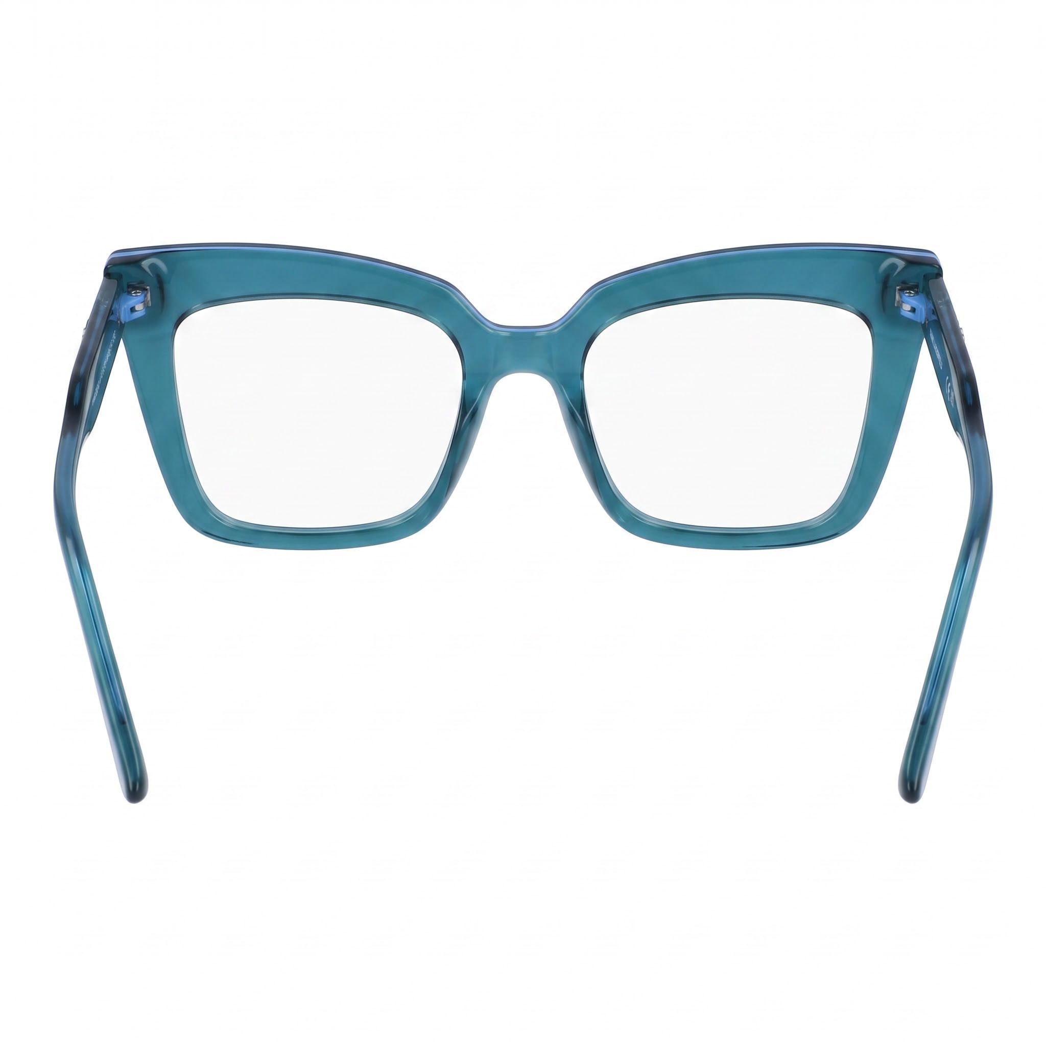 Gafas de sol modernas KARL LAGERFELD para mujer con montura inyectada, con montura y lentes en color petróleo, tamaño 51-18-140 mm, Photo 4