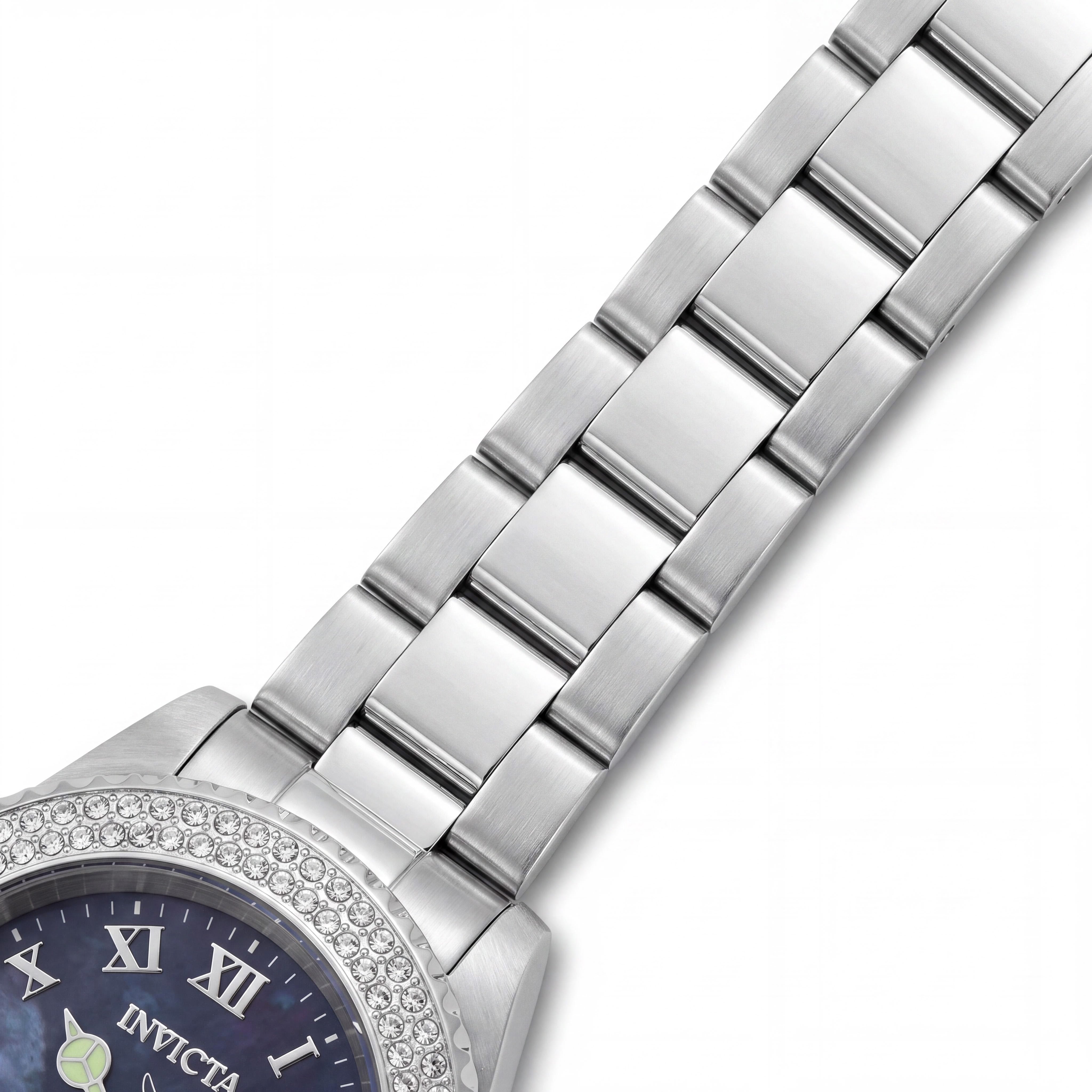 Invicta Women's Quartz Watch, 40mm Stainless Steel, Black Dial, Screw-Down Crown, 200M Water Resistant, Photo 3