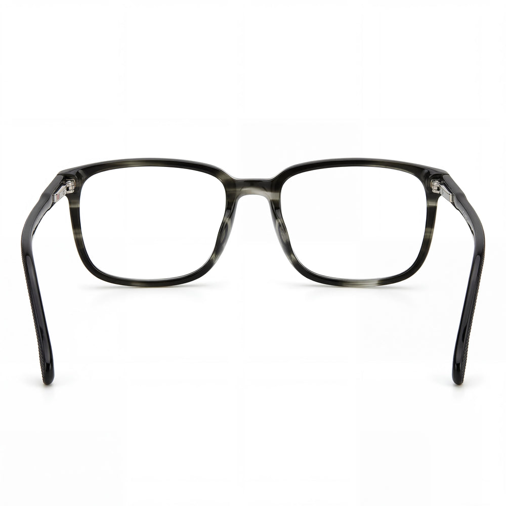 Carrera 254 Unisex Plastic Grey Horn Optical Frame with Polycarbonate Lenses 56mm