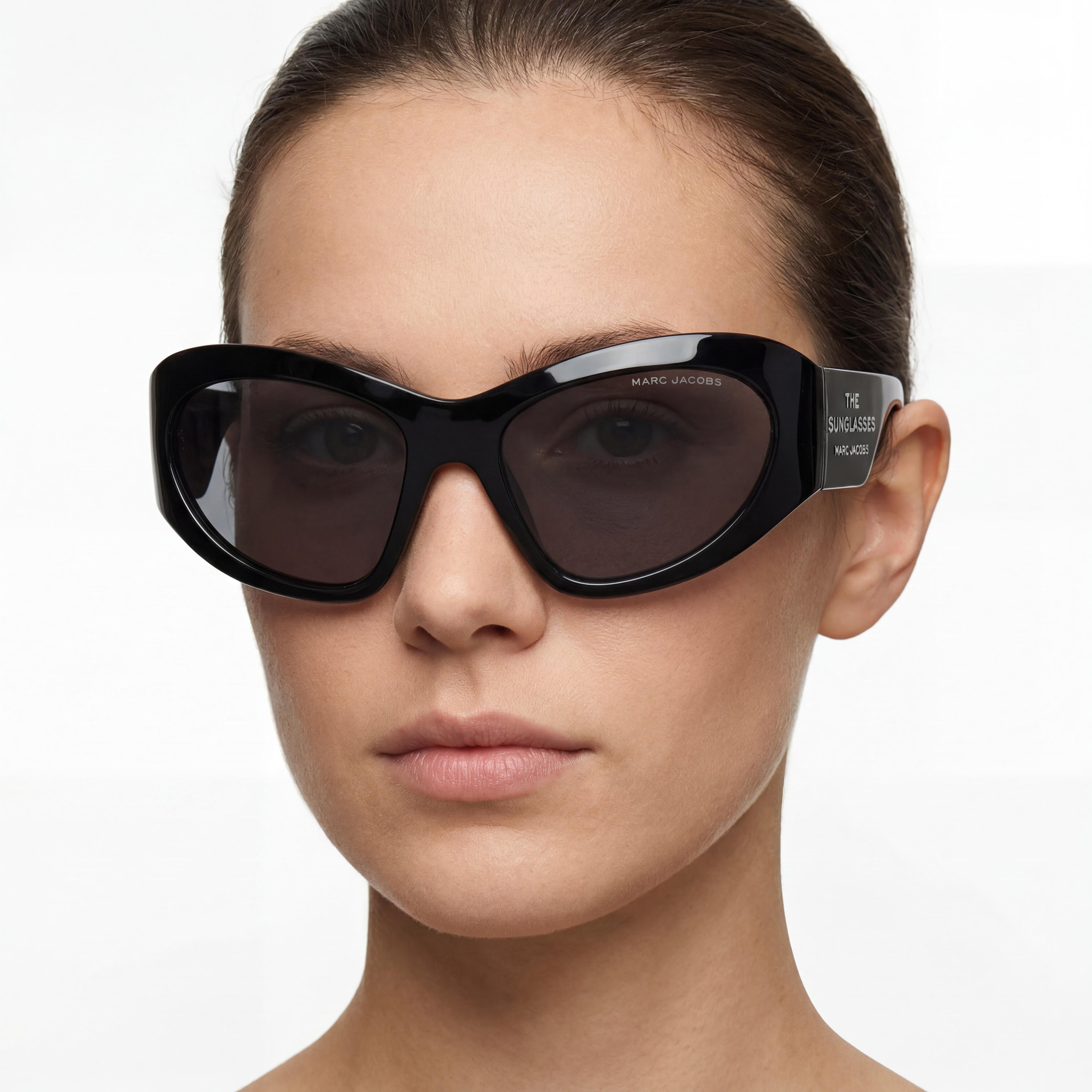 Marc Jacobs Marc 773/S Women's Red/Grey Polyamide Non-Polarized UV Protection Sunglasses 62-120-18, Photo 4